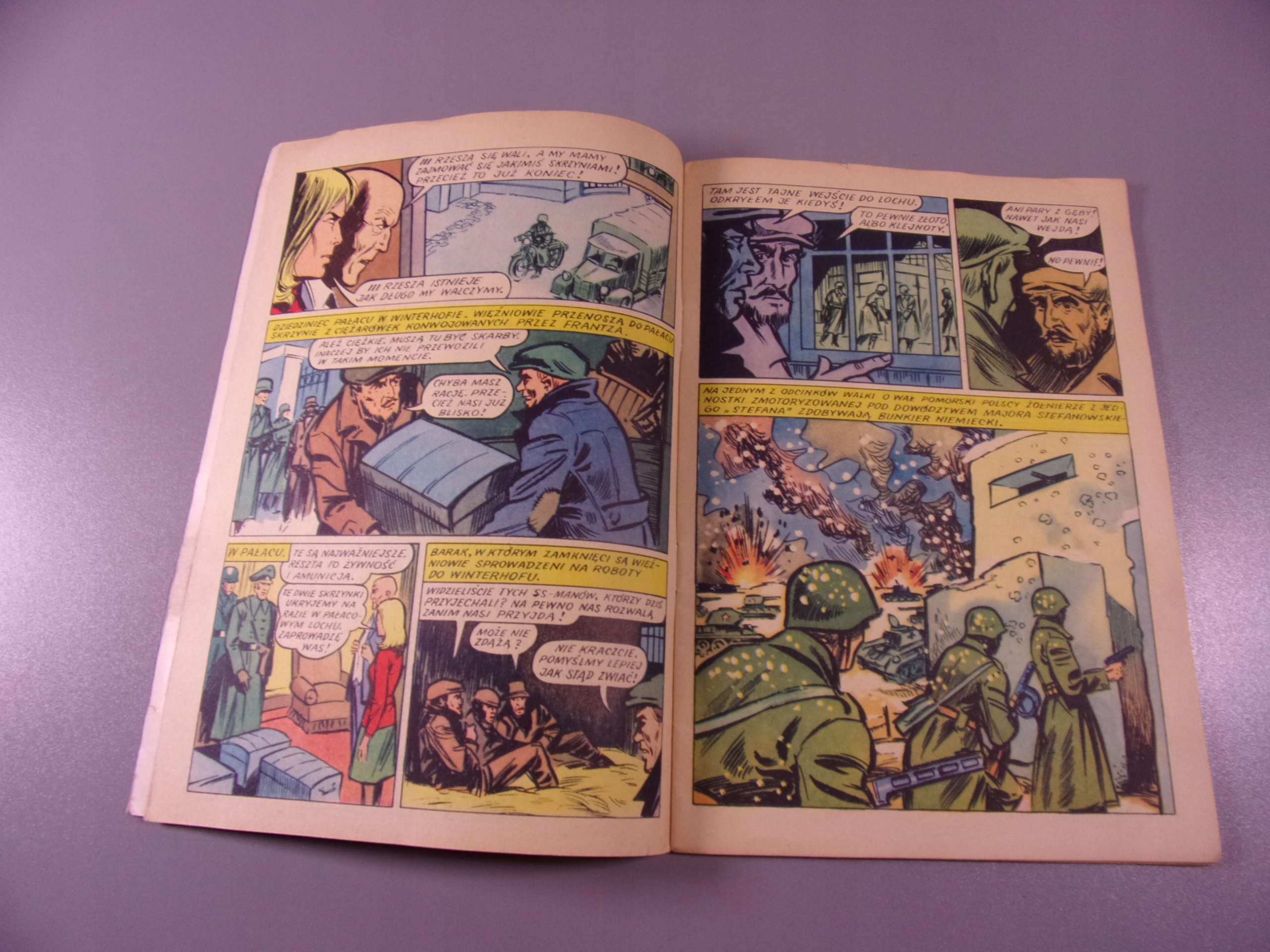 PODZIEMNY FRONT SKARB W WINTERHOFIE wyd. I 1972 r.