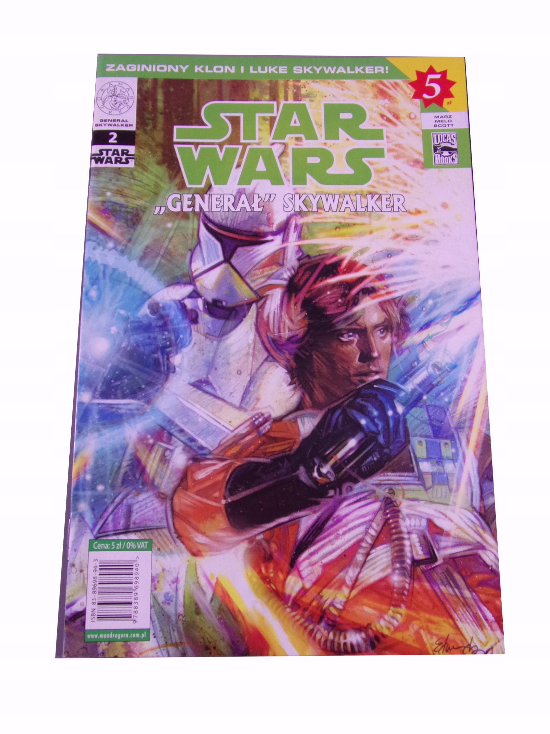 STAR WARS "GENERAŁ" SKYWALKER 2 2006 r. MANDRAGORA