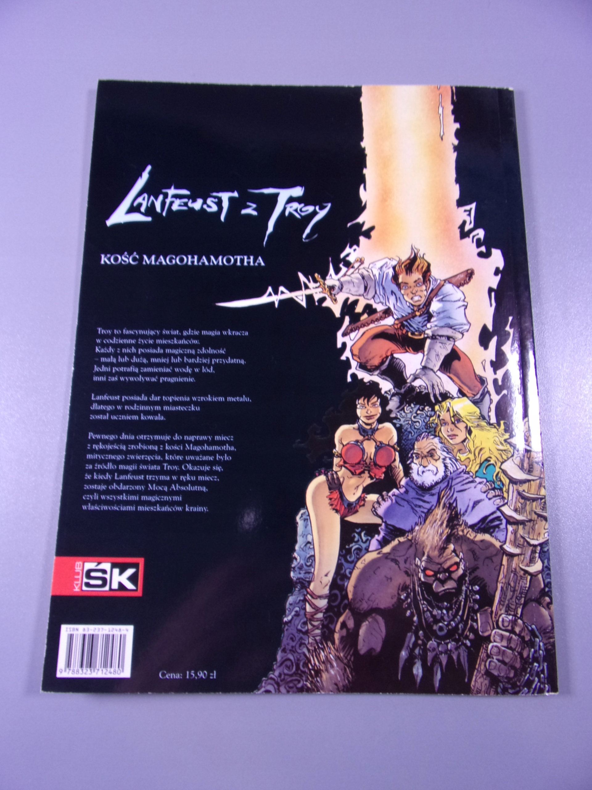 LANFEUST z TROY KOŚĆ MAGOHAMOTHA wyd. I 2001 r.
