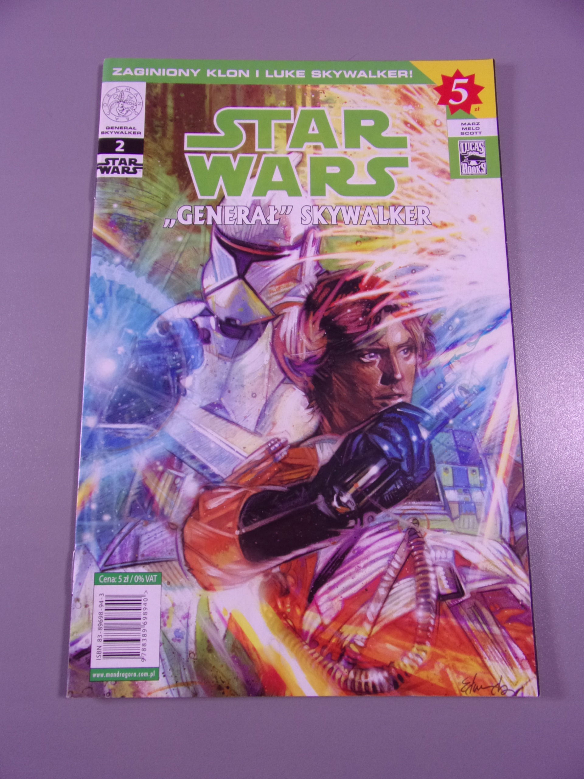 STAR WARS "GENERAŁ" SKYWALKER 2 2006 r. MANDRAGORA