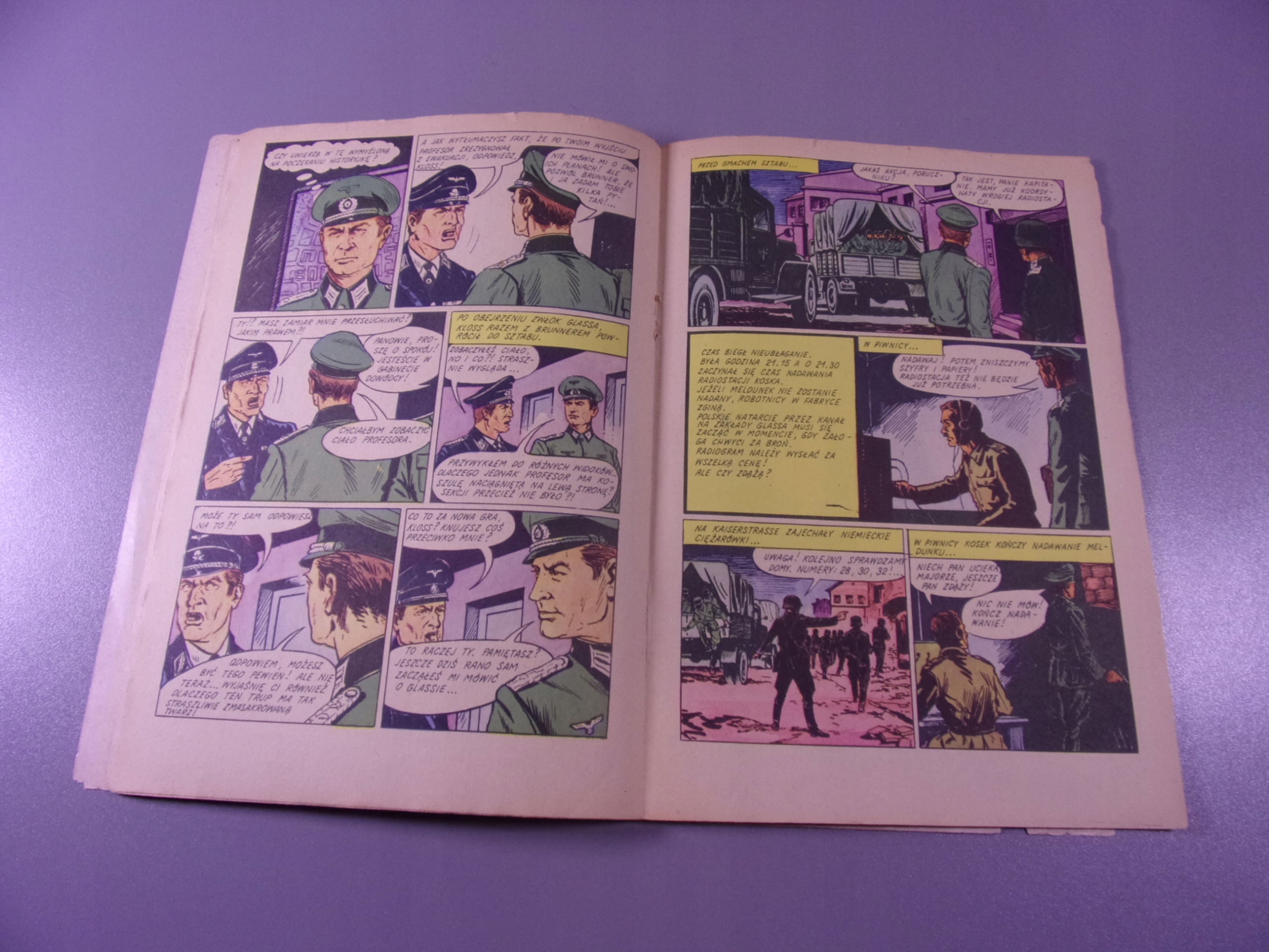 KAPITAN KLOSS OBLĘŻENIE wyd. I 1973 r.