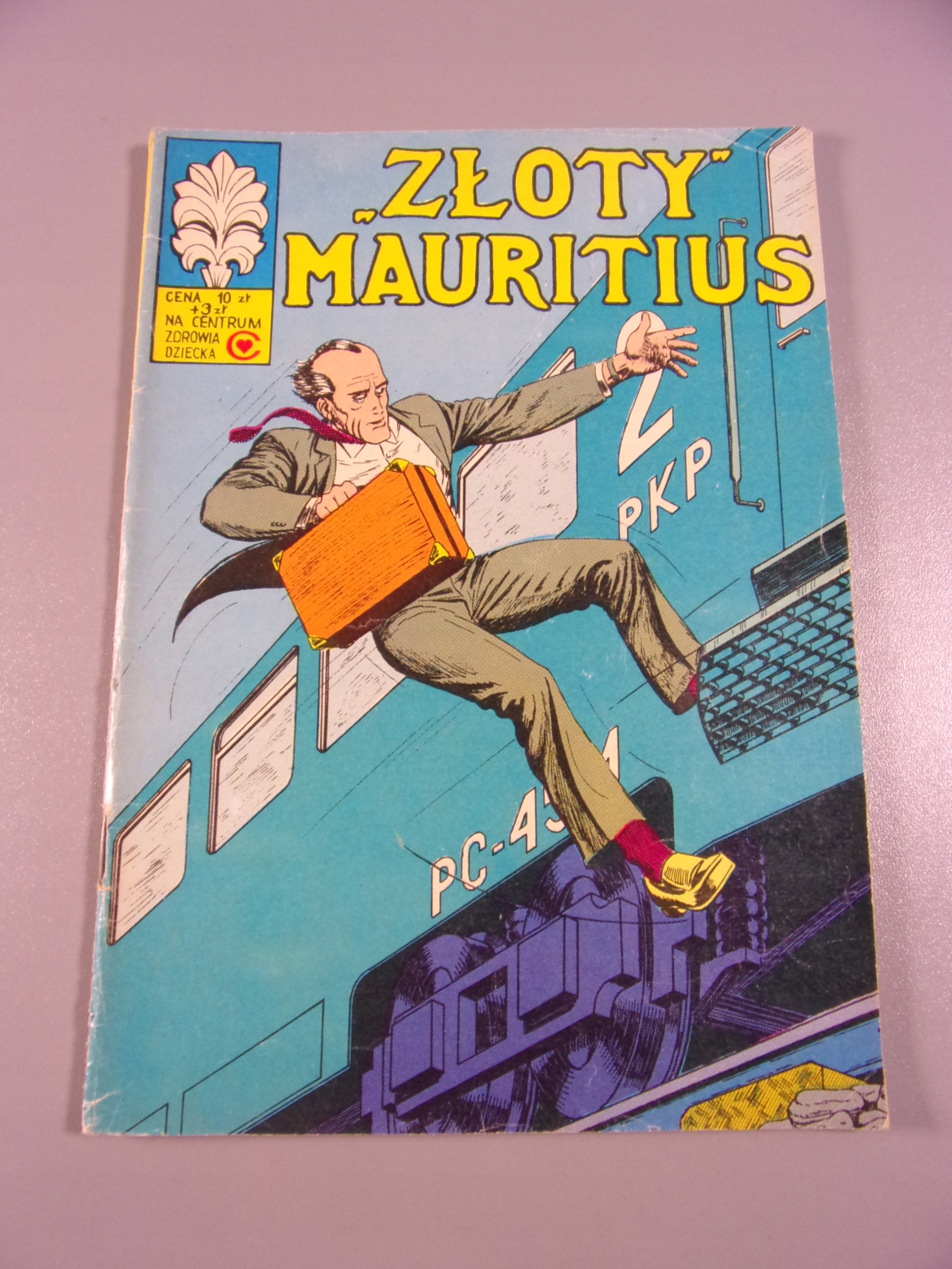 KAPITAN ŻBIK ZŁOTY MAURITIUS 1980 r. wydanie II