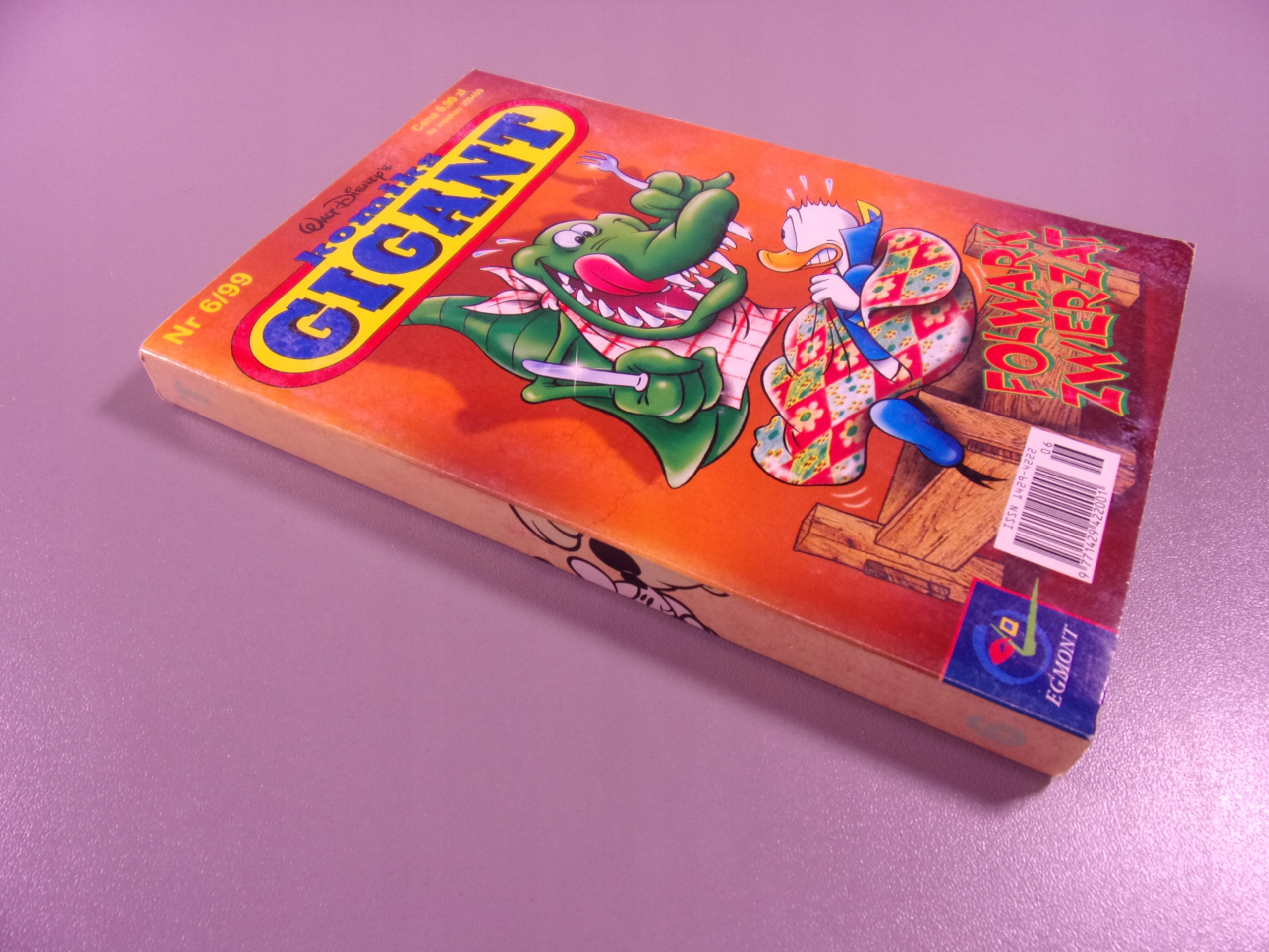 KOMIKS GIGANT 6/99 FOLWARK ZWIERZĄT