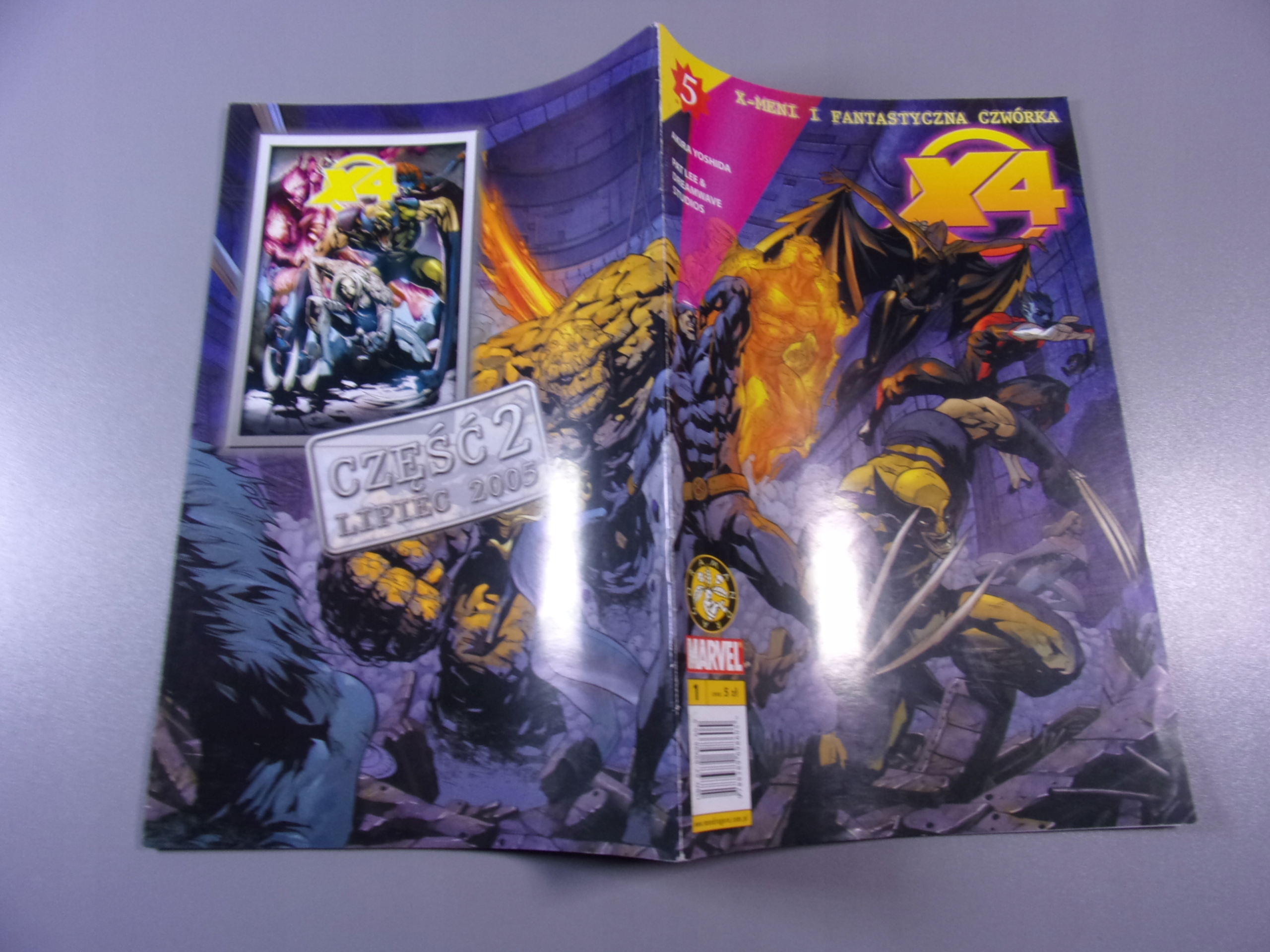X-MANI i FANTASTYCZNA CZWÓRKA X4 #1 2005 r. MANDRAGORA