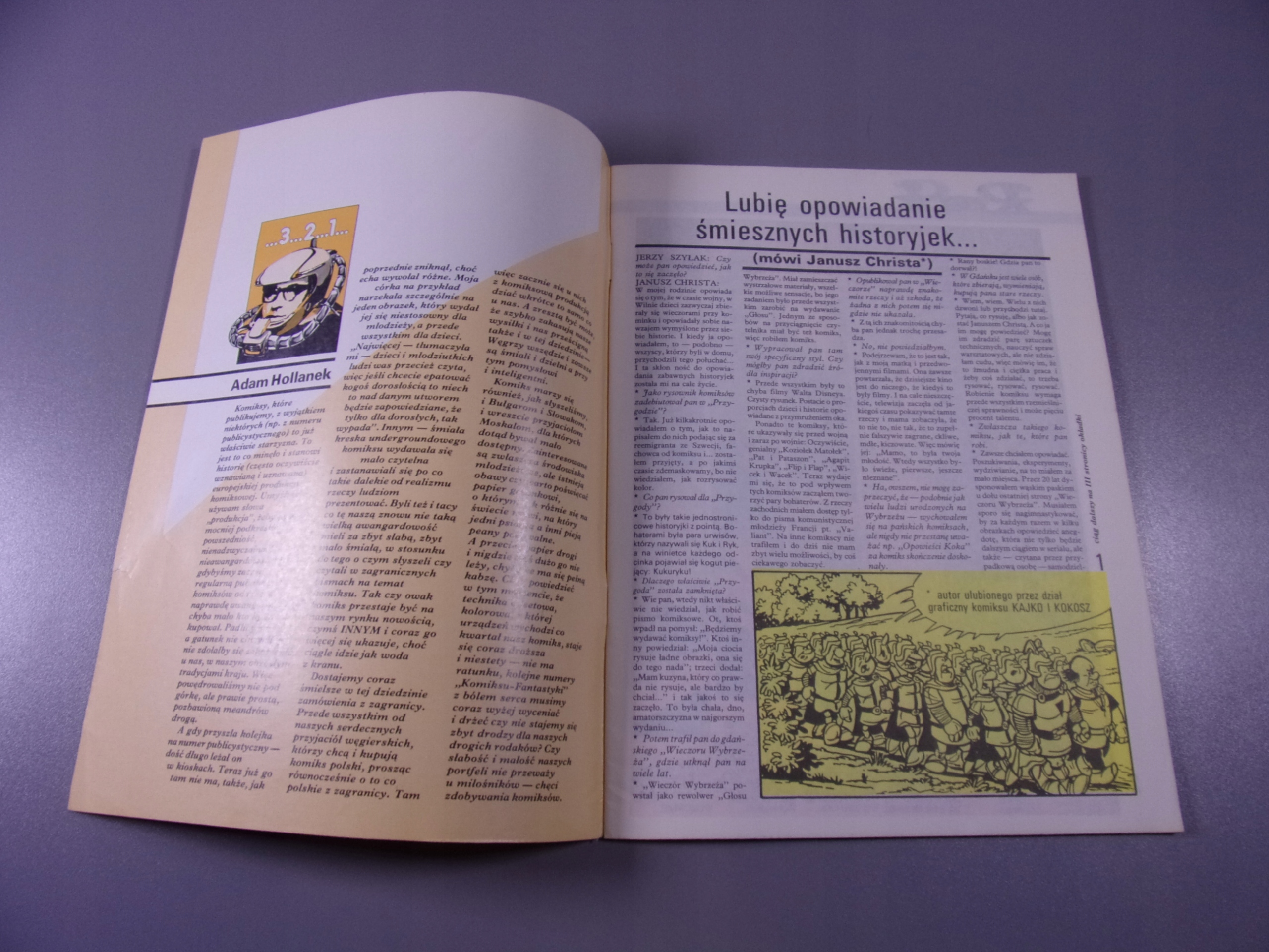 KOMIKS RORK PRZEJŚCIA 4/1989 r.