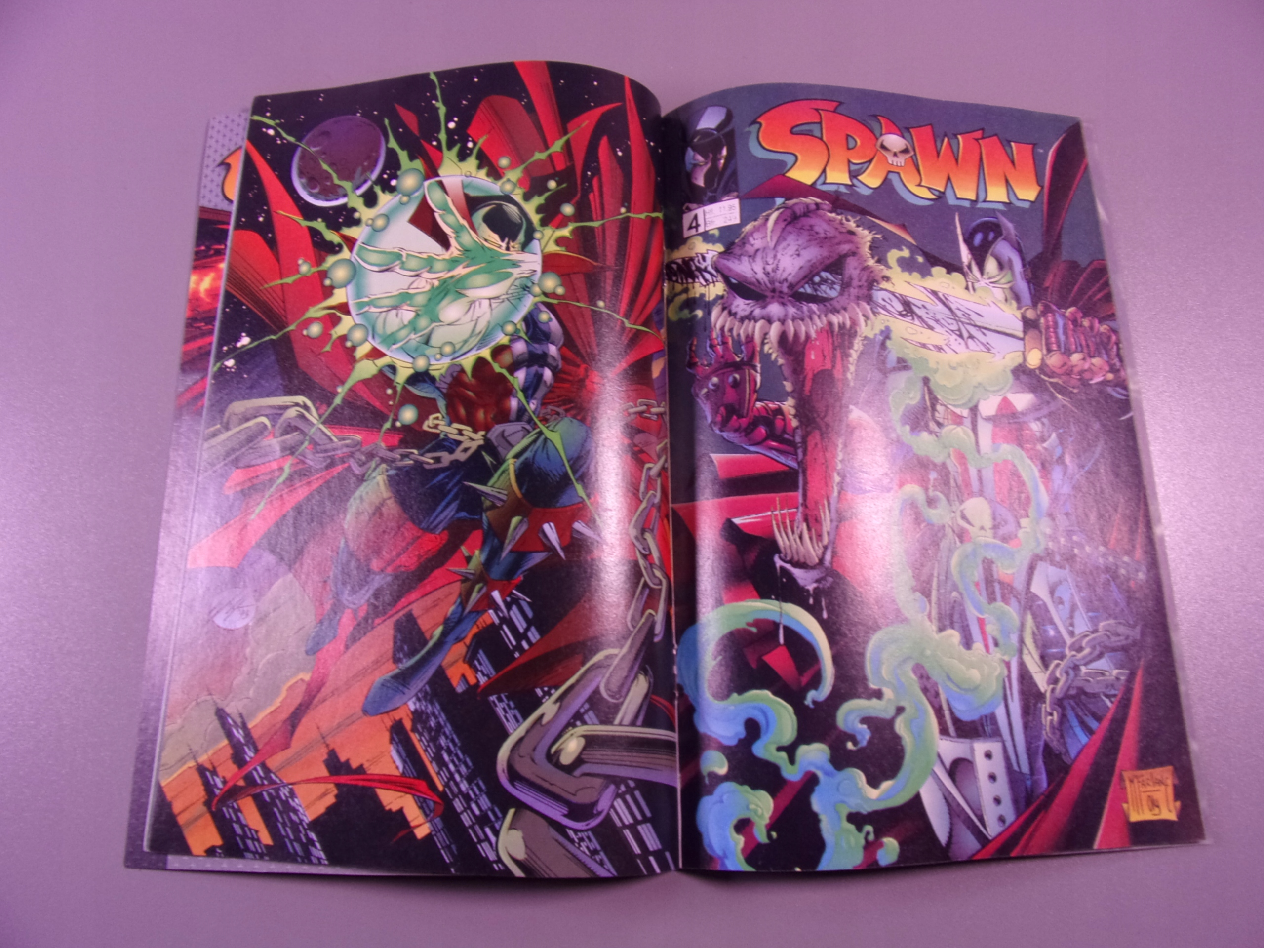 SPAWN #7 1/98 TM-Semic