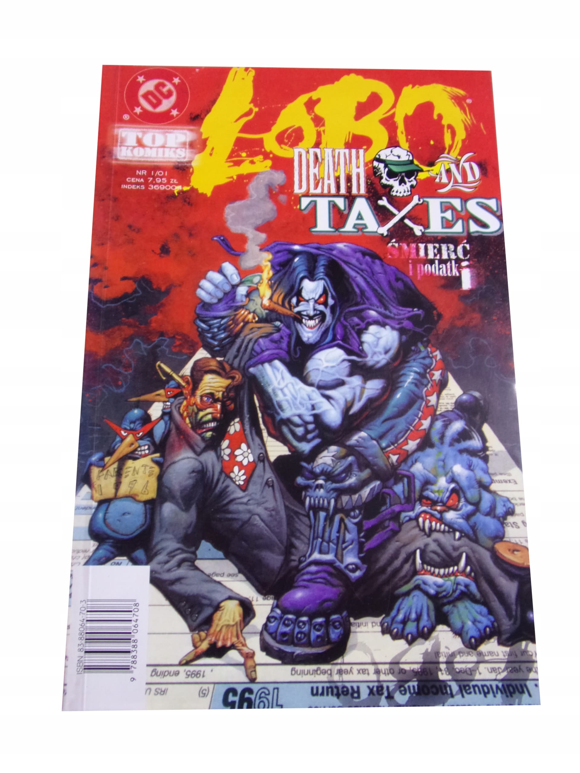 LOBO 1/01 ŚMIERĆ i PODATKI TM-Semic