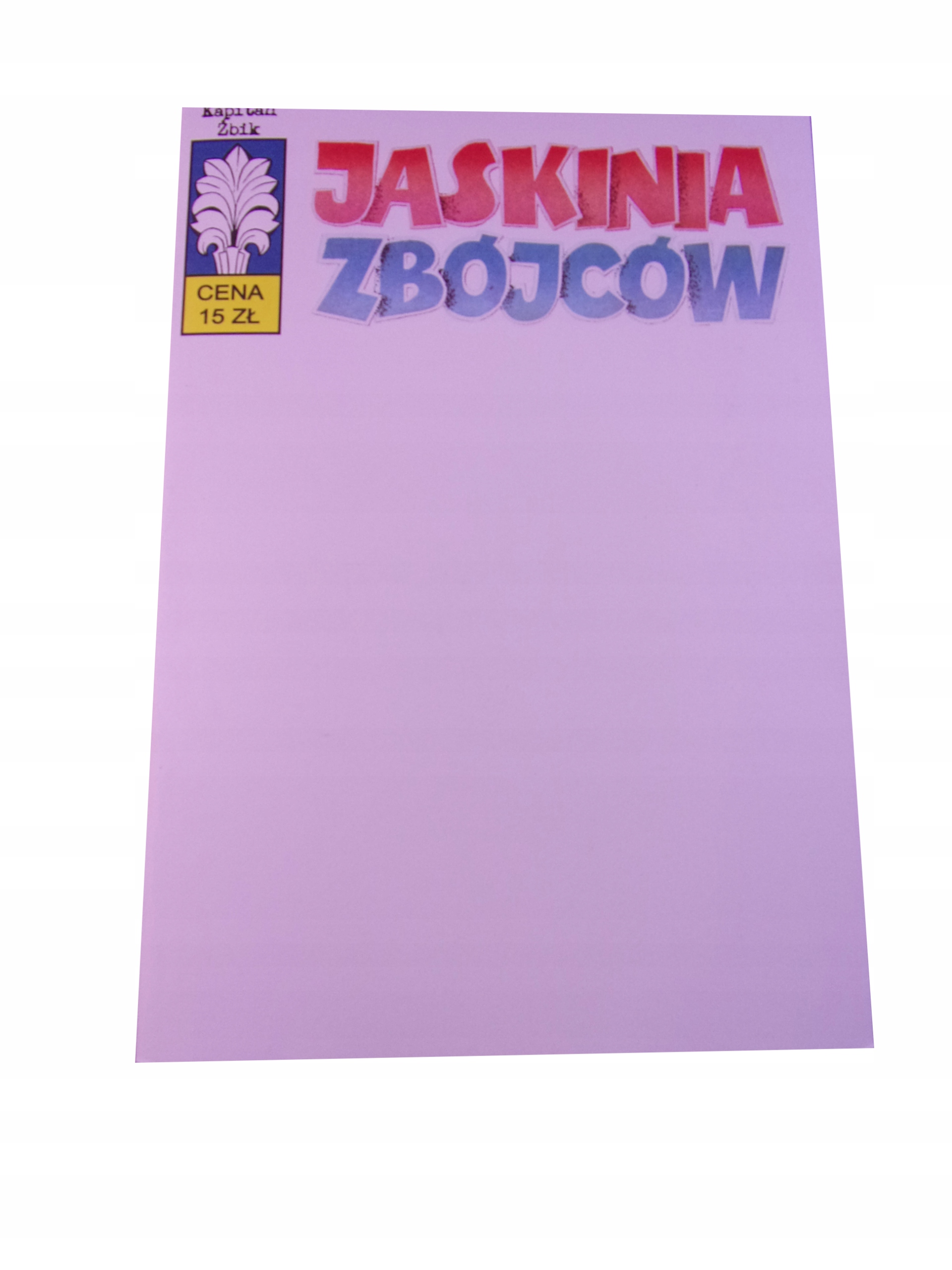 KAPITAN ŻBIK JASKINIA ZBÓJCÓW 2023 r. - do podpisu