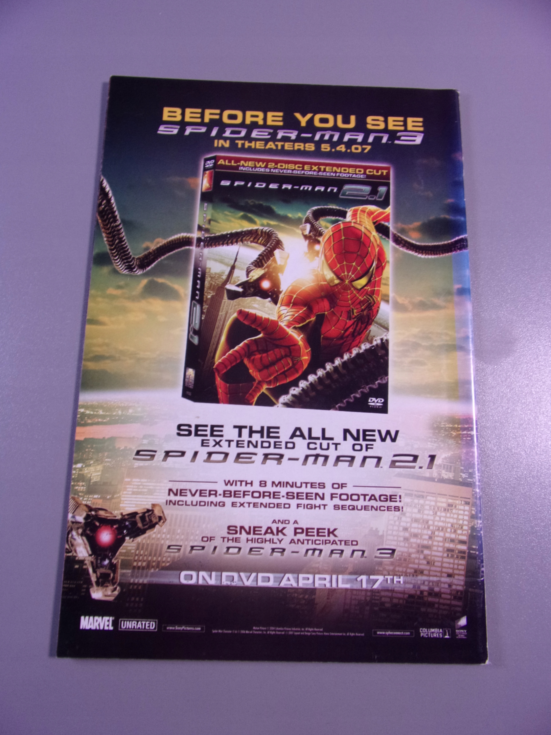 AMAZING SPIDR-MAN 2007 r. wyd. anglojęzyczne