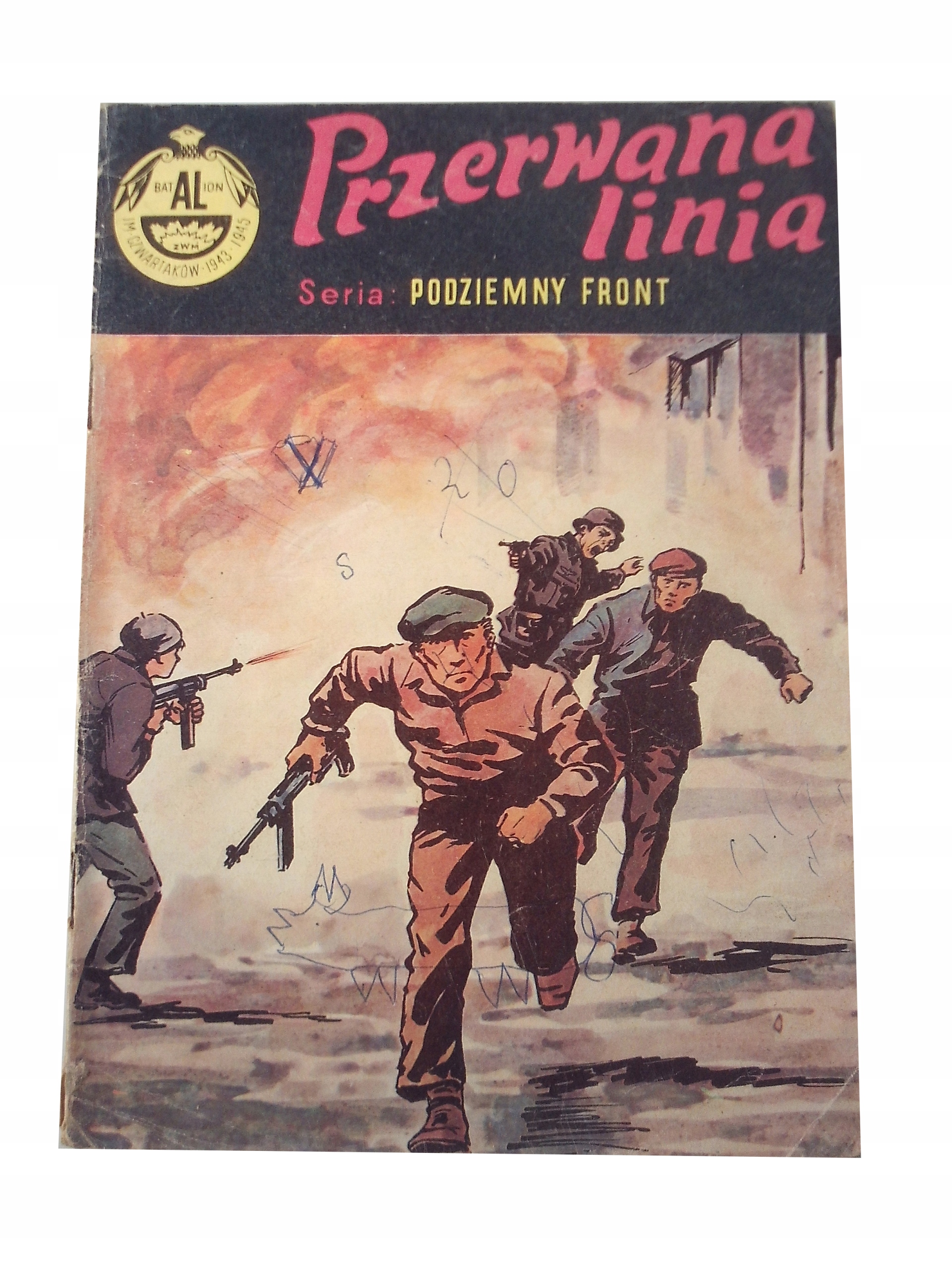 PODZIEMNY FRONT - PRZERWANA LINIA 1970 r. wyd. I