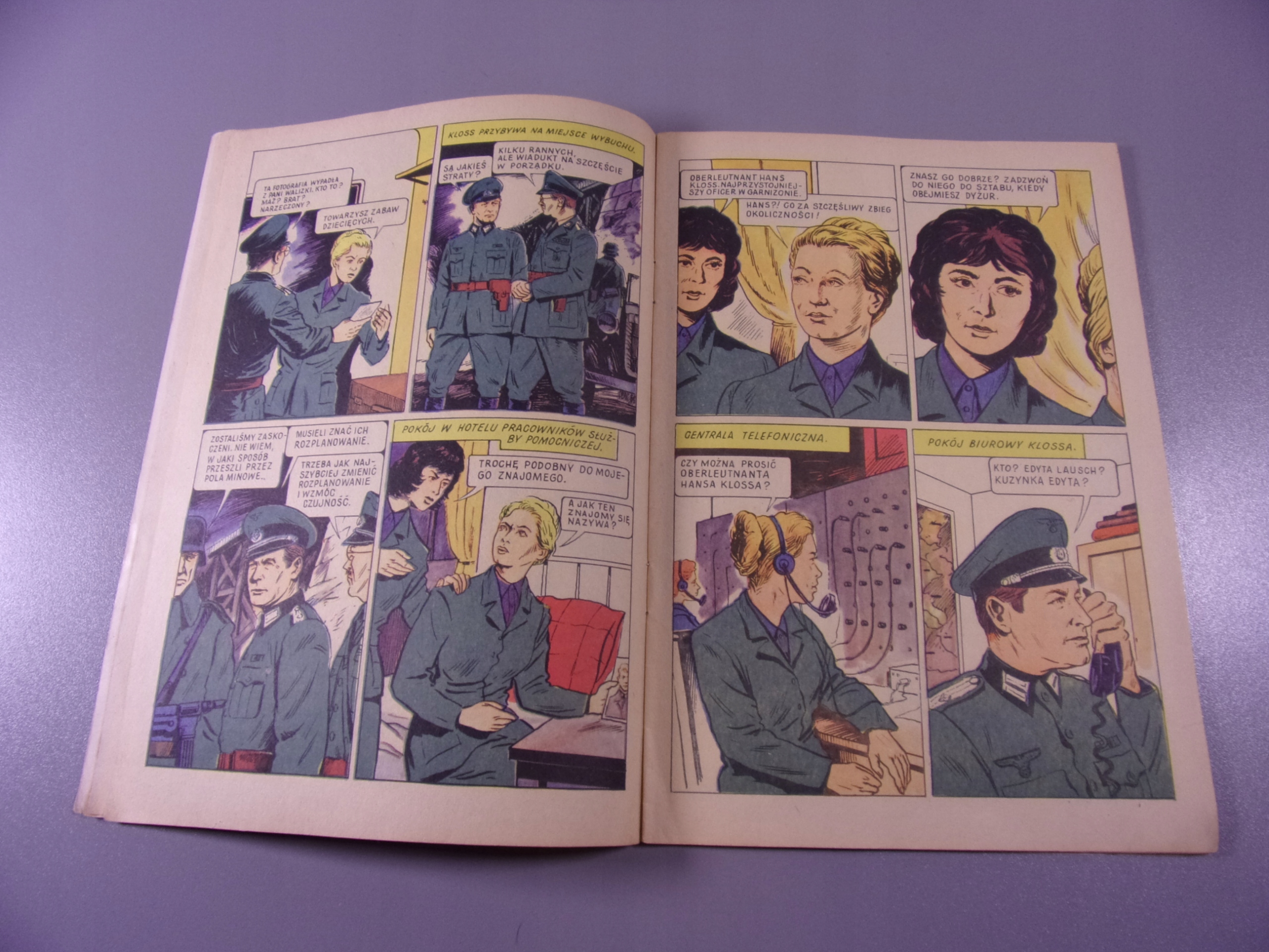 KAPITAN KLOSS KUZYNKA EDYTA wyd. I 1971 r.