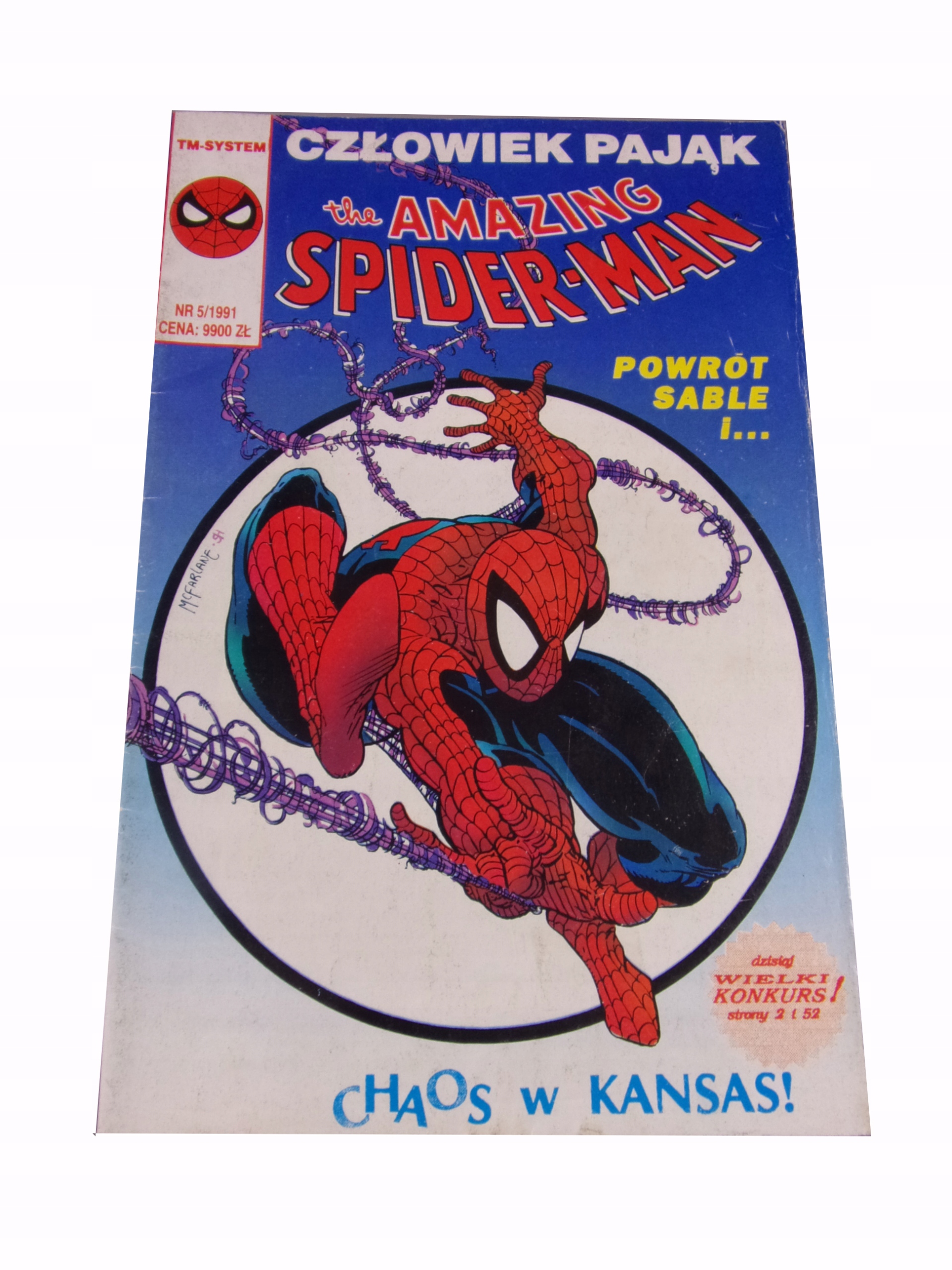 SPIDER-MAN 5/1991 TM-Semic