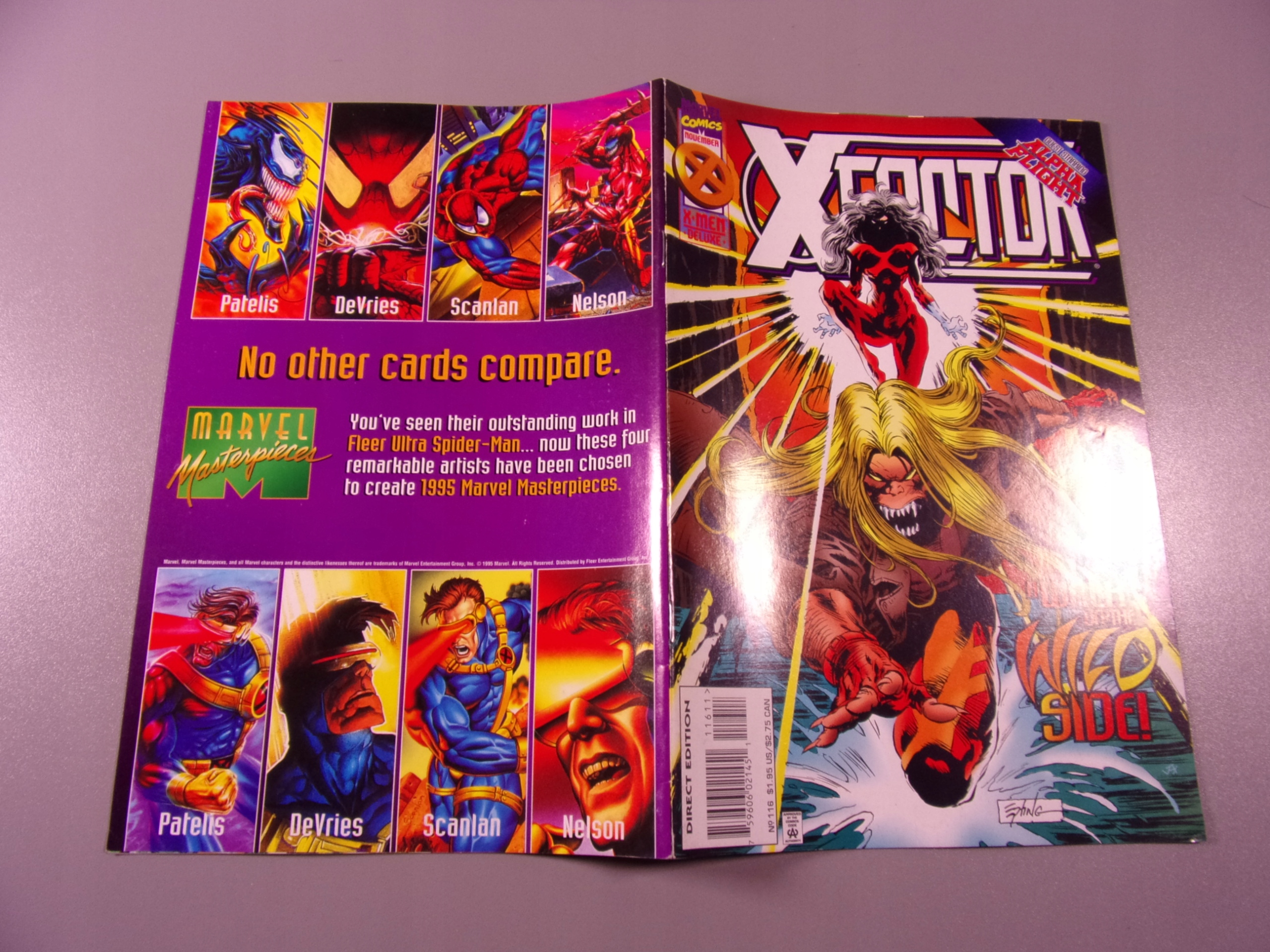 X-MEN X-FACTOR 11/1995 wydanie anglojęzyczne