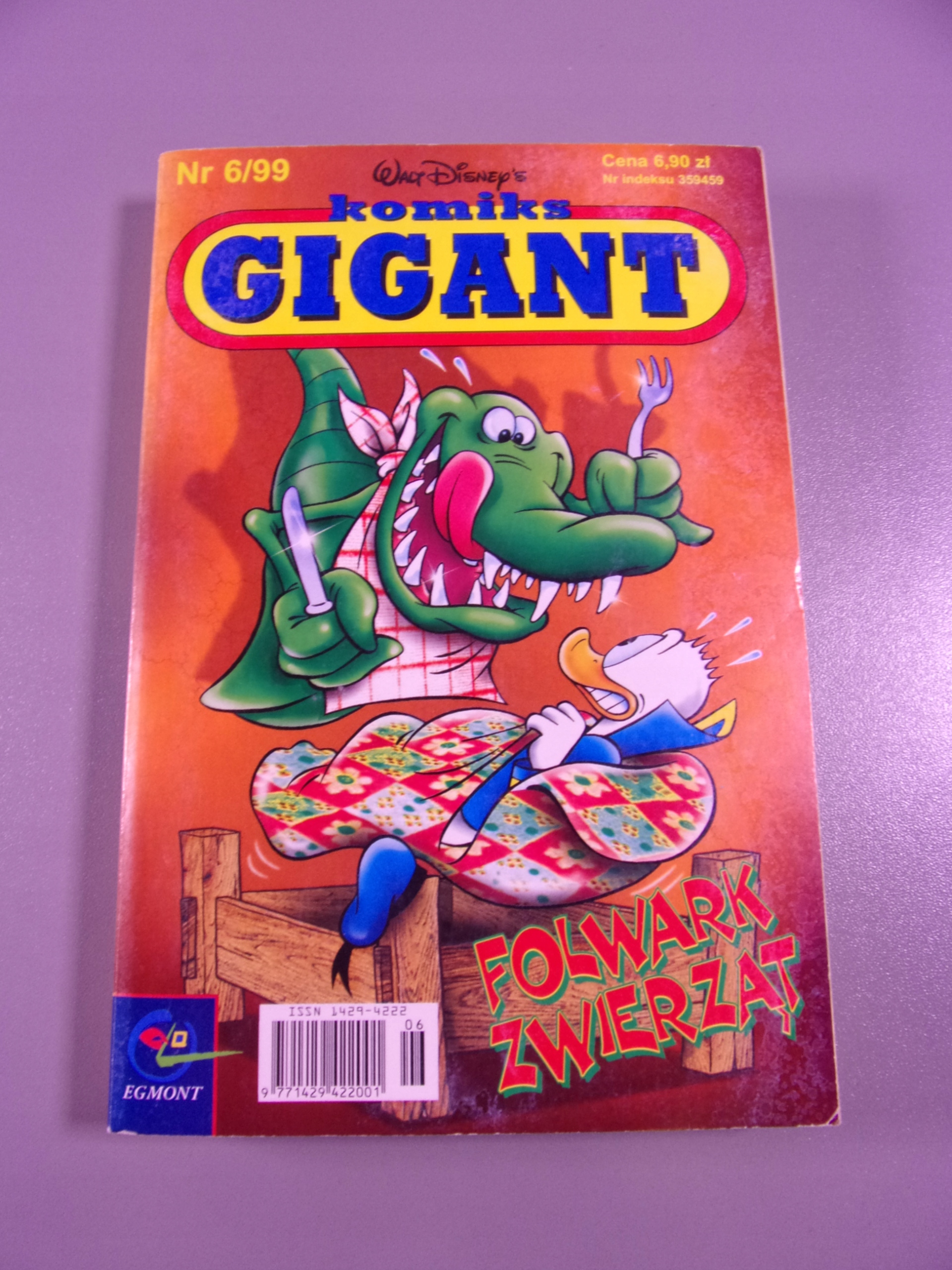 KOMIKS GIGANT 6/99 FOLWARK ZWIERZĄT