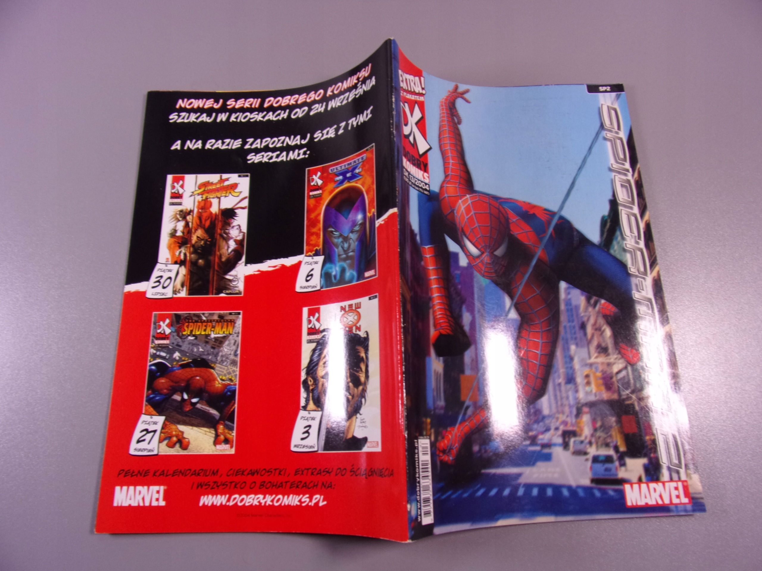 SPIDER-MAN SP2 - DK 13/2004 z plakatem!