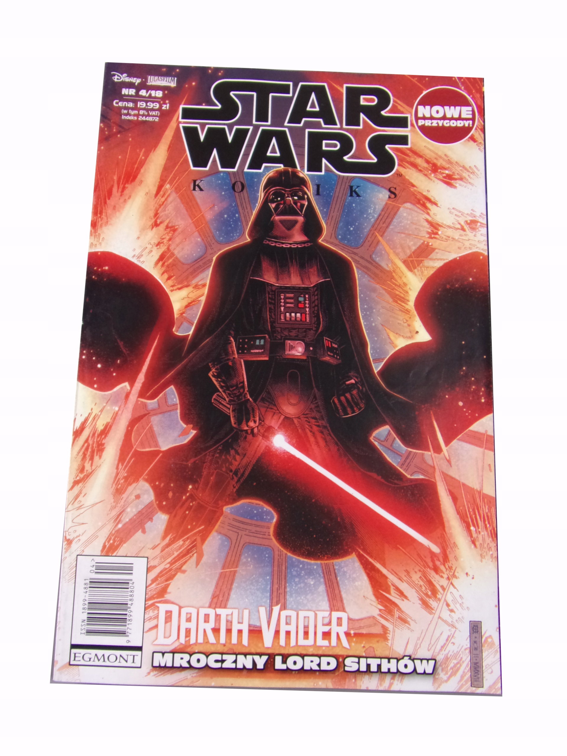 STAR WARS KOMIKS 4/18 DARTH VADER MROCZNY LORD SITHÓW