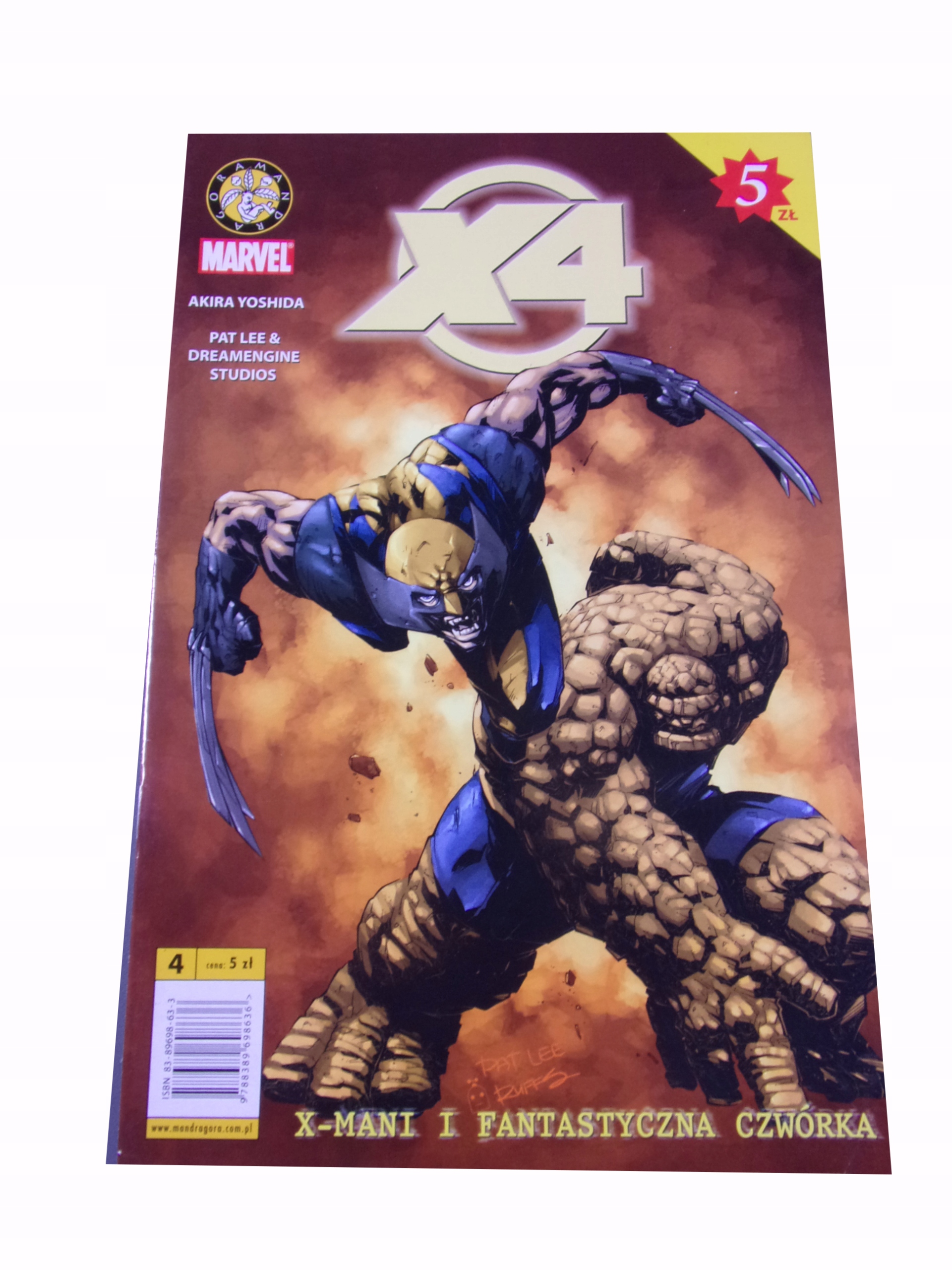 X-MANI i FANTASTYCZNA CZWÓRKA X4 #4 2005 r. MANDRAGORA