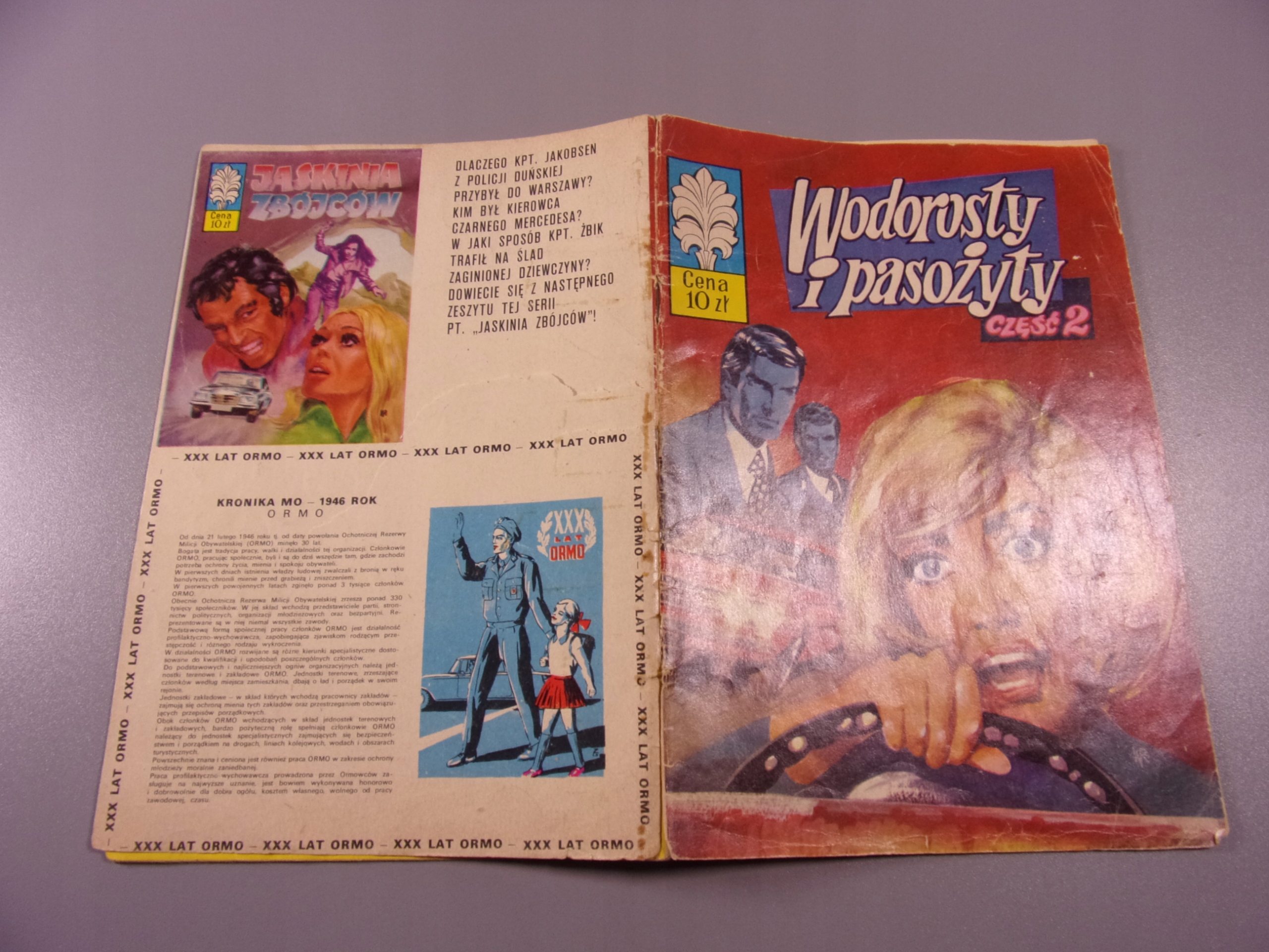 KAPITAN ŻBIK WODOROSTY i PASOŻYTY część 2 wyd. I 1976 r.