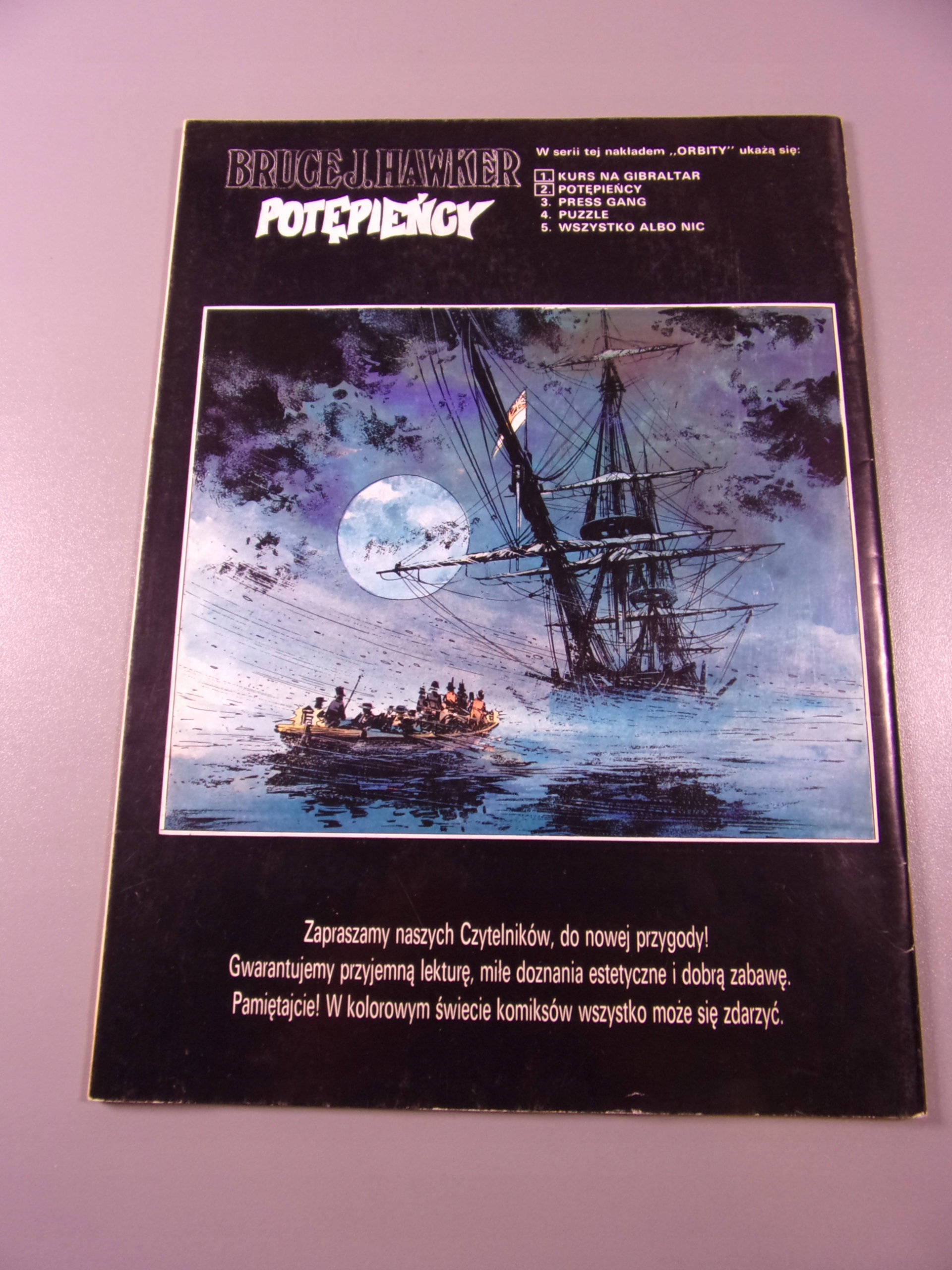 BRUCE J. HAWKER POTĘPIEŃCY wyd. I 1992 r.