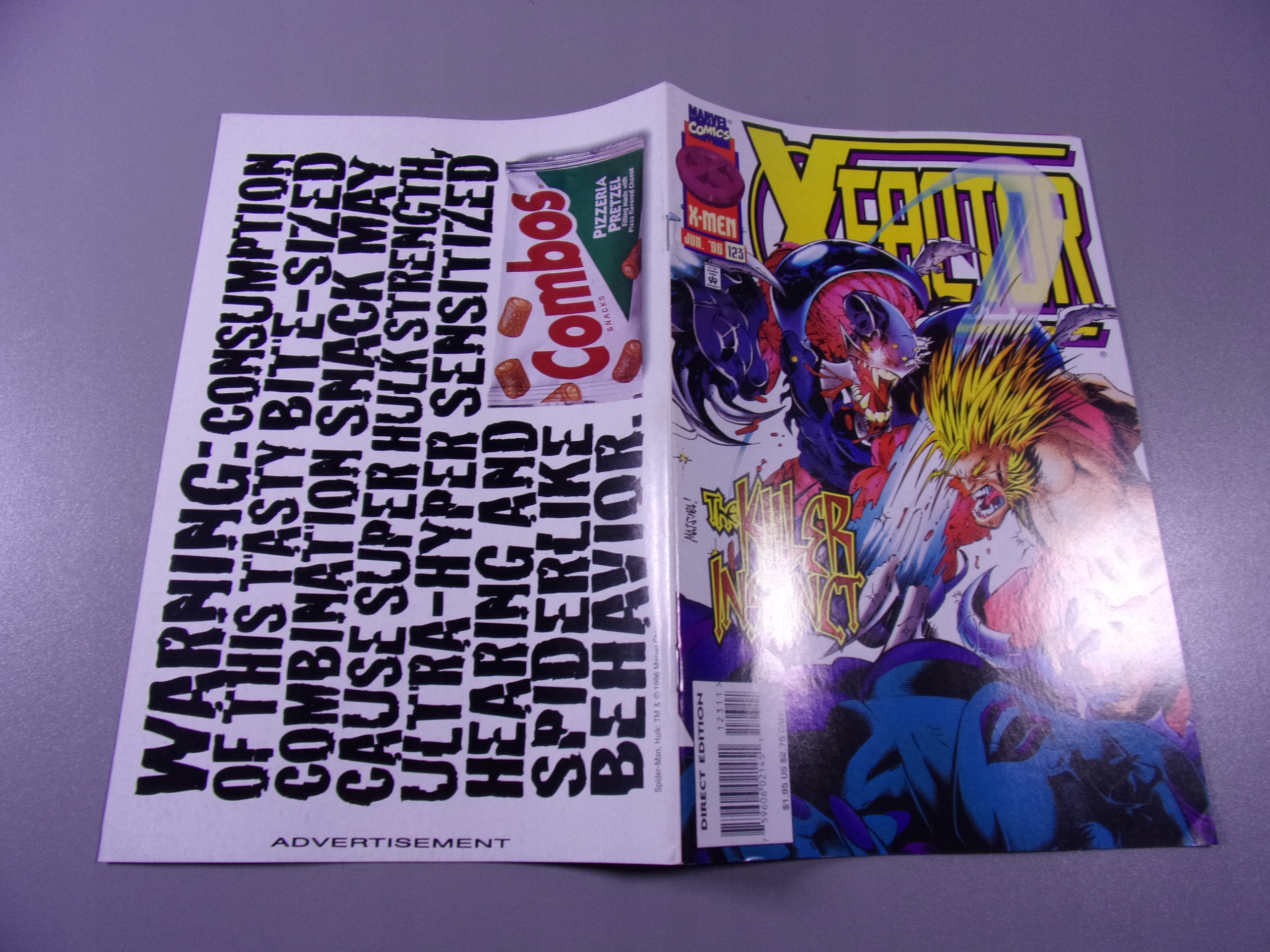 X-MEN X-FACTOR nr 123 6/1996 wydanie anglojęzyczne