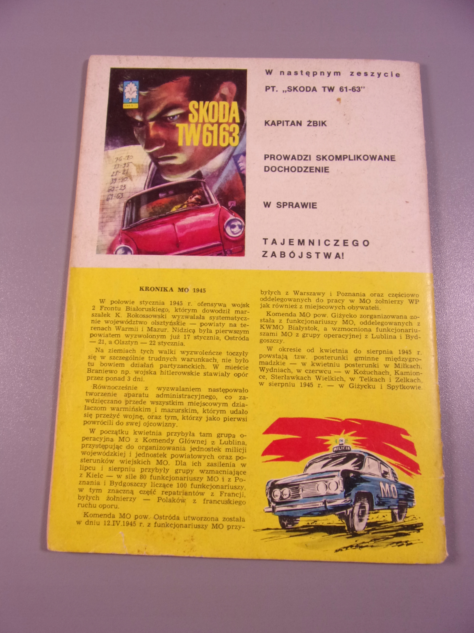 KAPITAN ŻBIK SALTO ŚMIERCI wydanie I 1972 r.