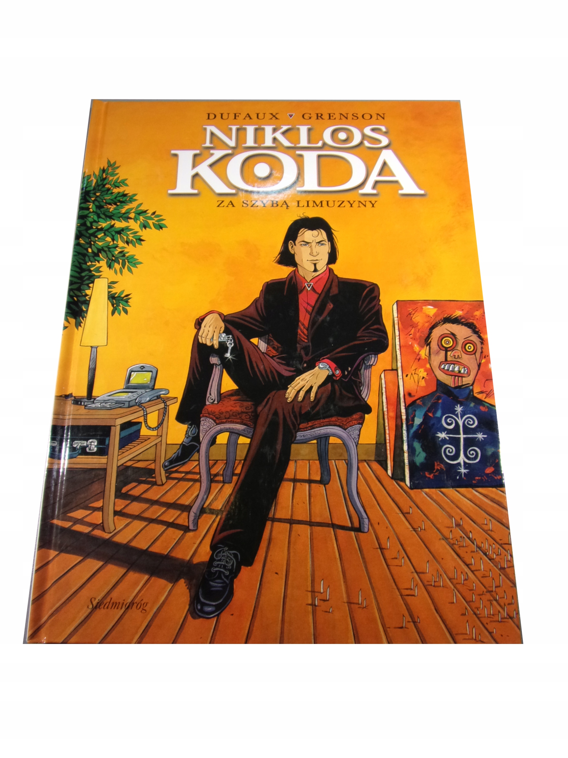 NIKOLAS KODA 1. ZA SZYBĄ LIMUZYNY wyd. I 2002 r.