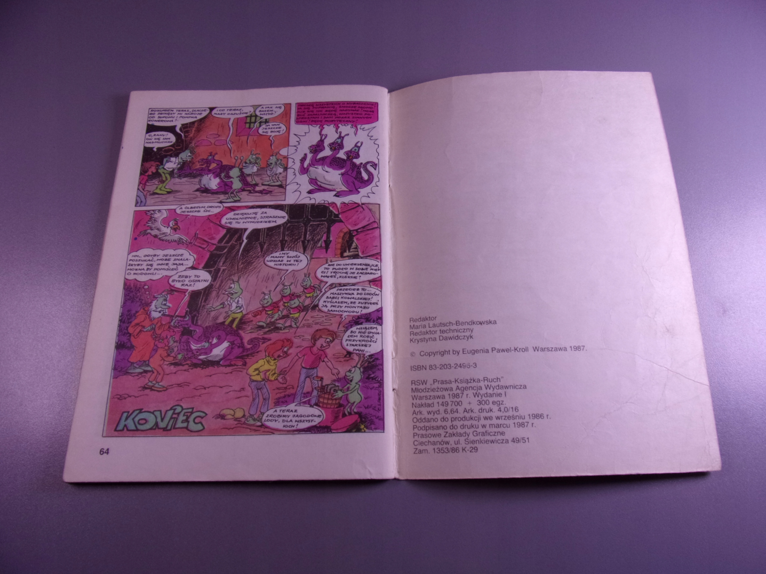 KLEKS - SMOCZE JAJO 1987 r. wyd. I