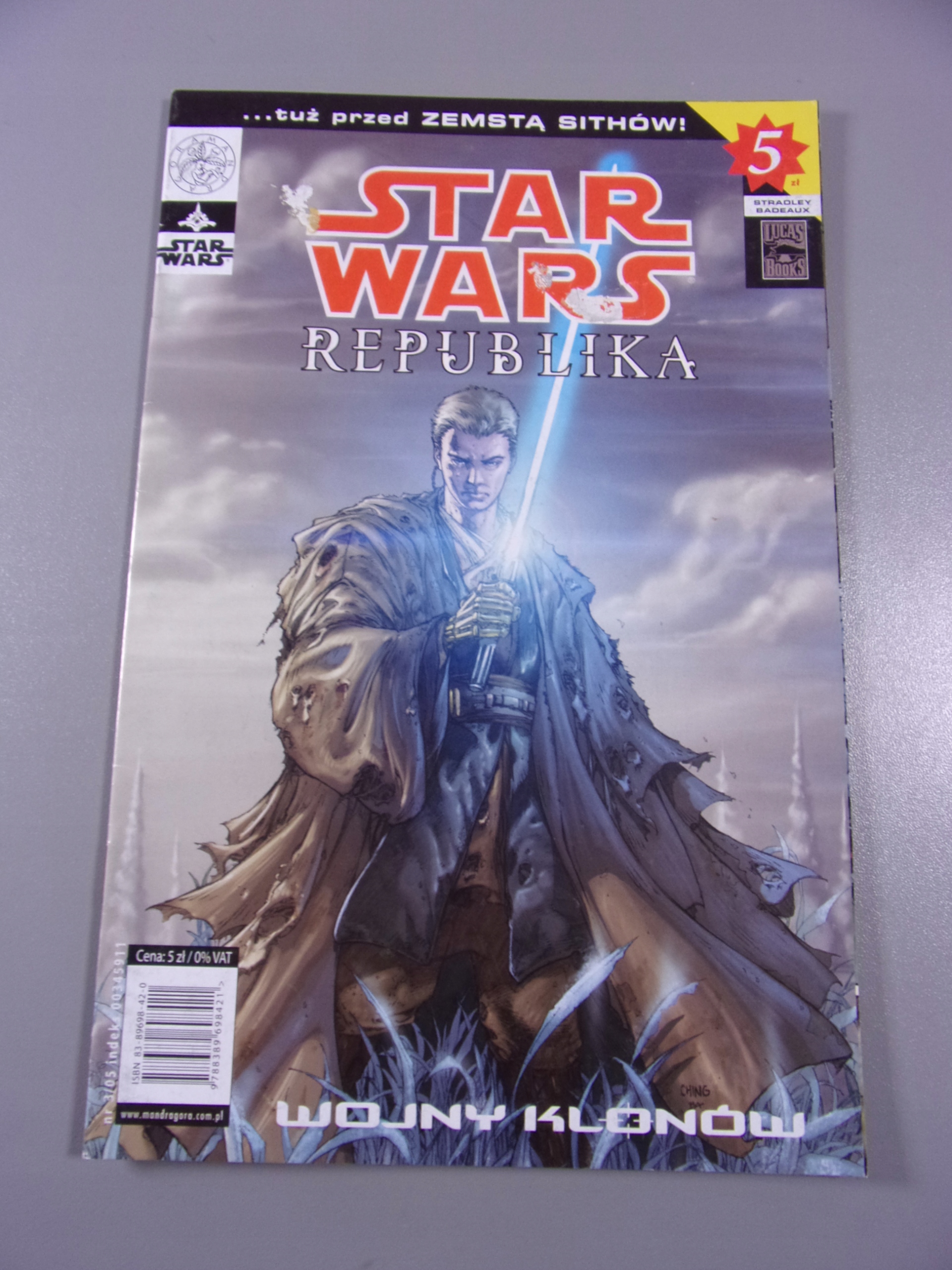 STAR WARS REPUBLIKA WOJNY KLONÓW 2005 r. MANDRAGORA