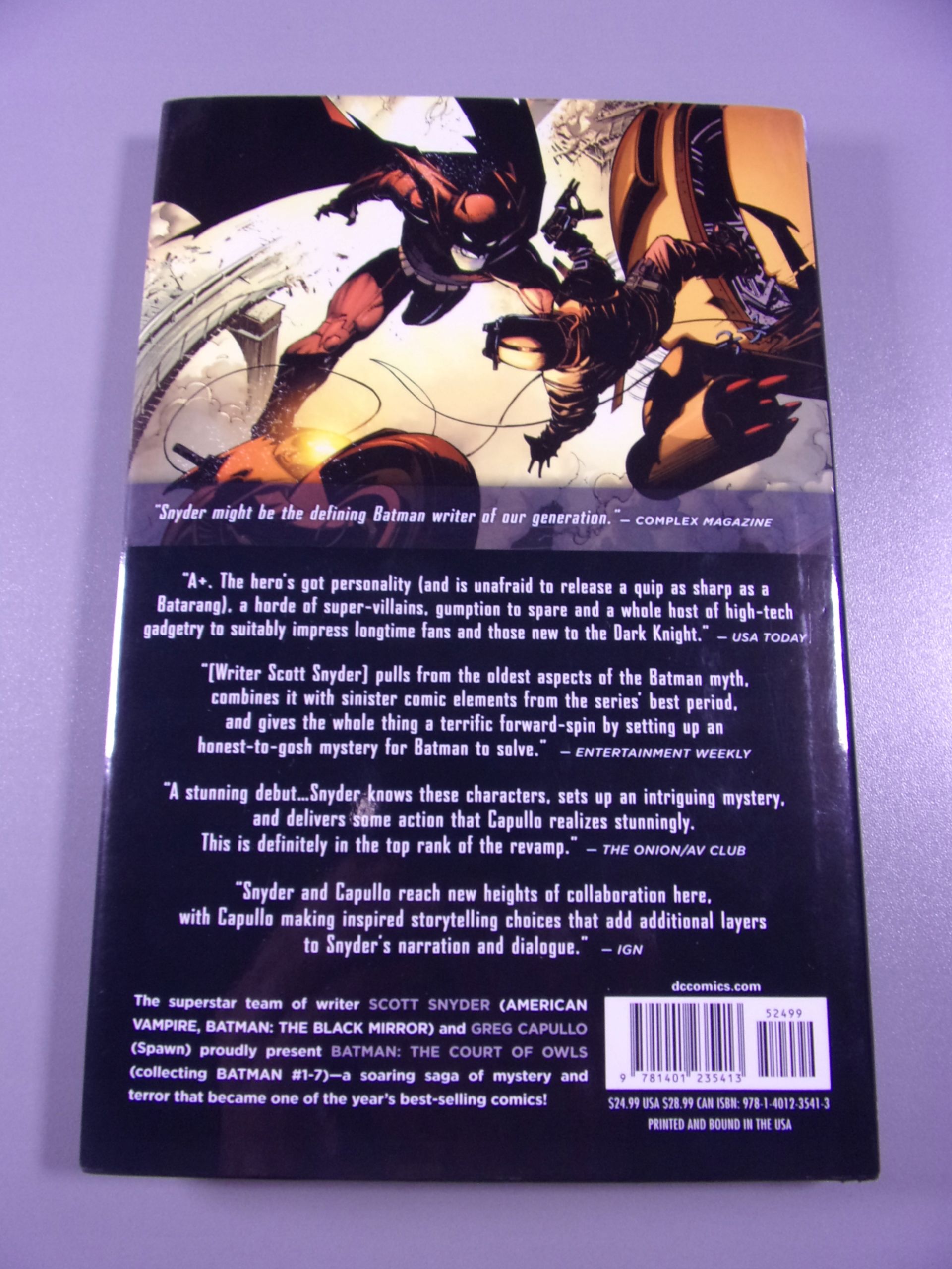 BATMAN 1. THE COURT OF OWLS 2012 r. wyd. anglojęzyczne