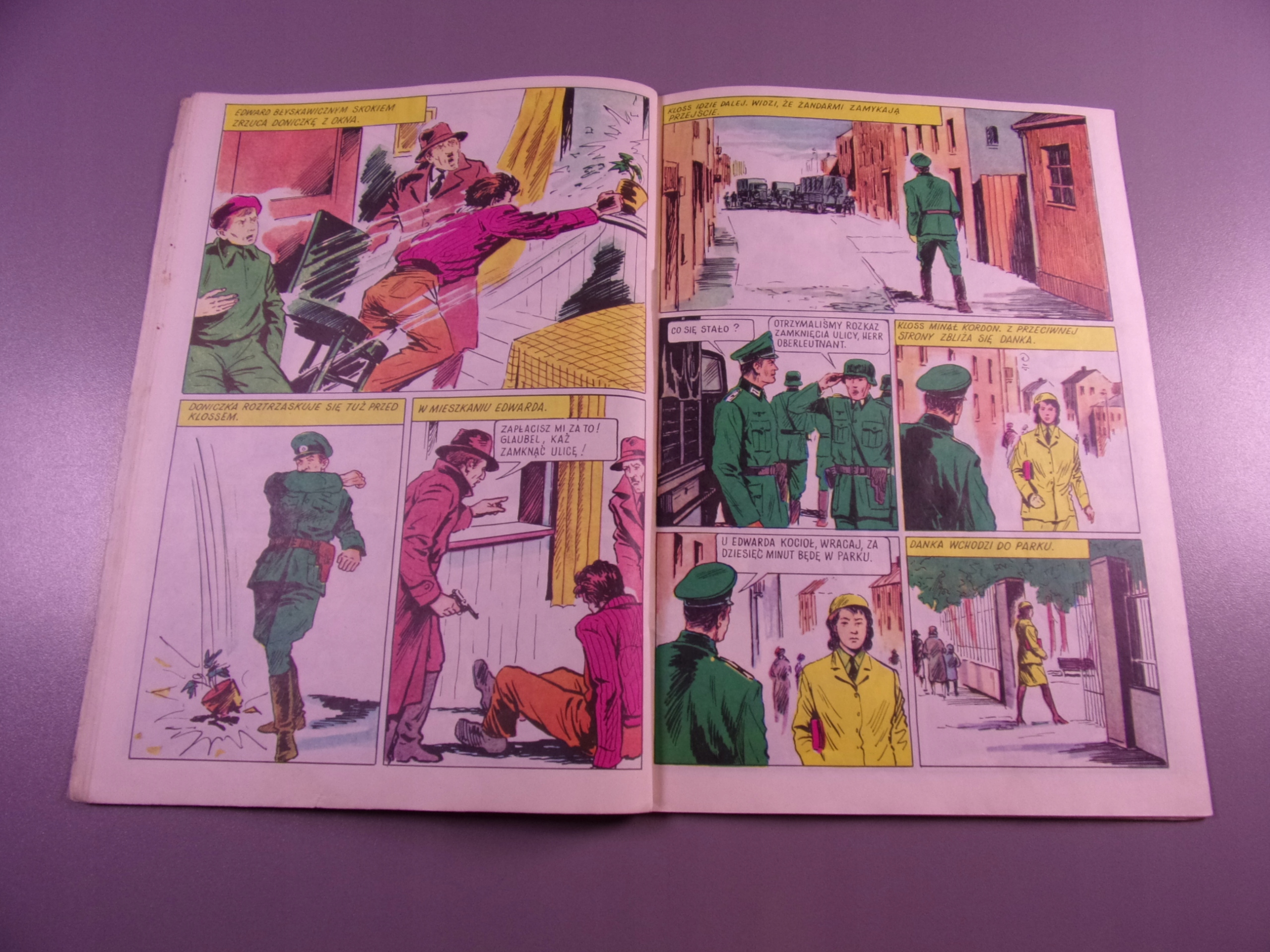 KAPITAN KLOSS 6. HASŁO wyd. I 1971 r.