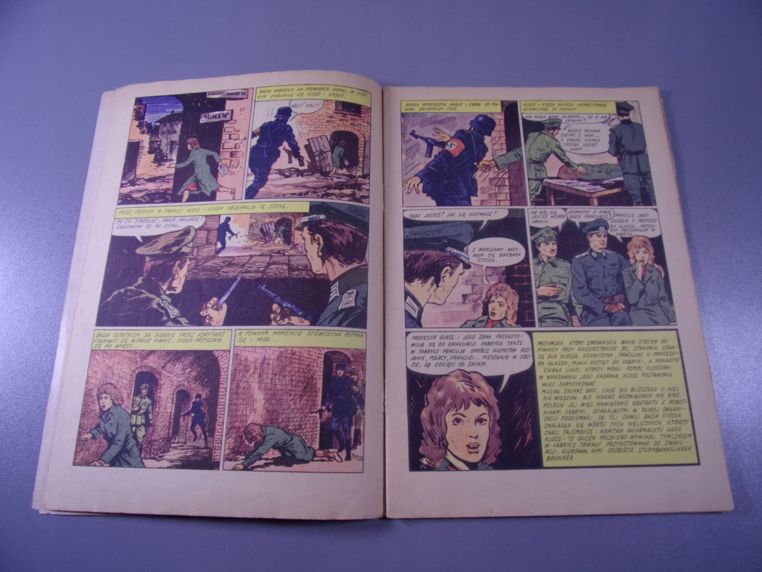 KAPITAN KLOSS OBLĘŻENIE wyd. I 1973 r.