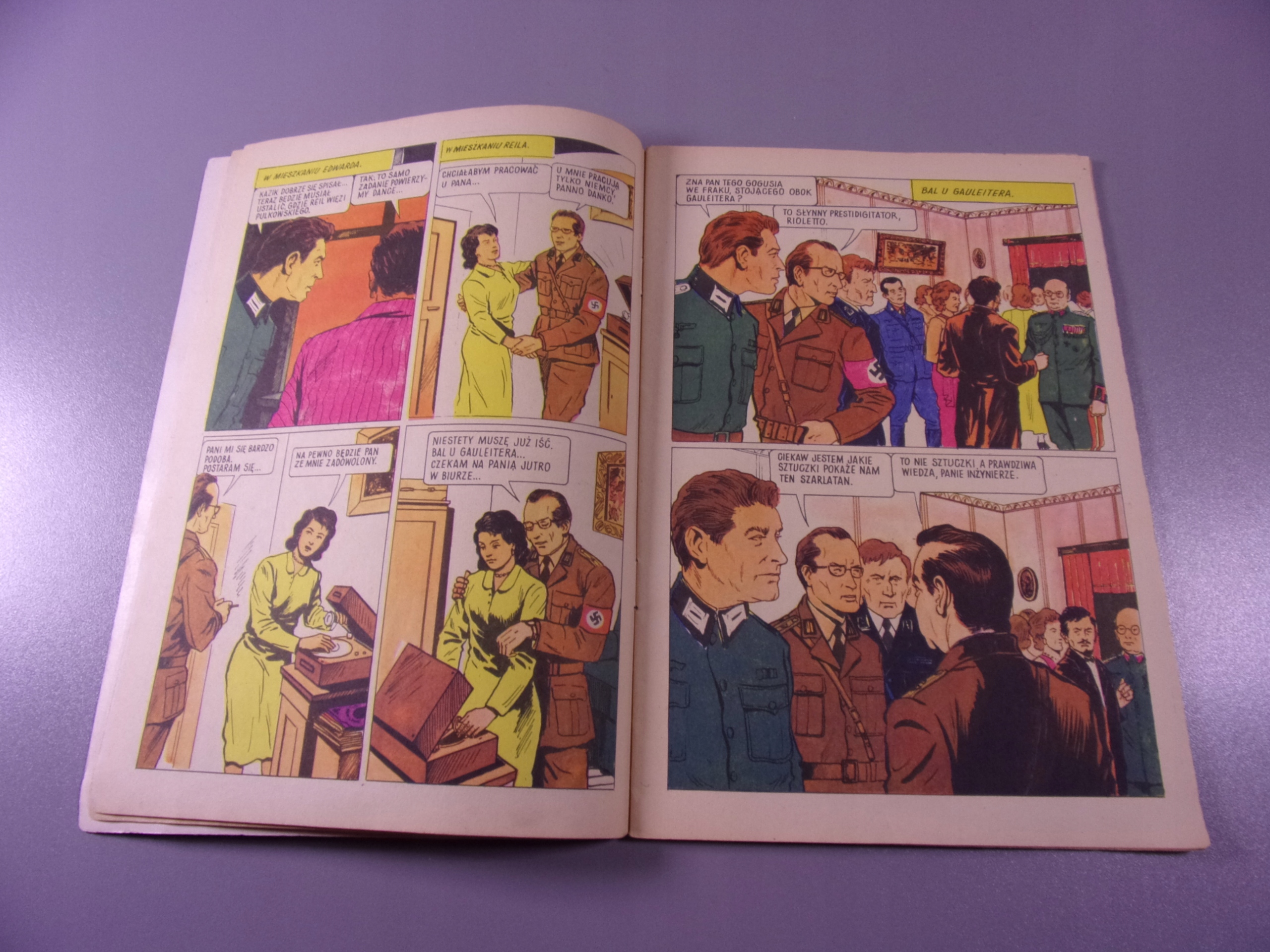 KAPITAN KLOSS ŚCIŚLE TAJNE wyd. I 1971 r.