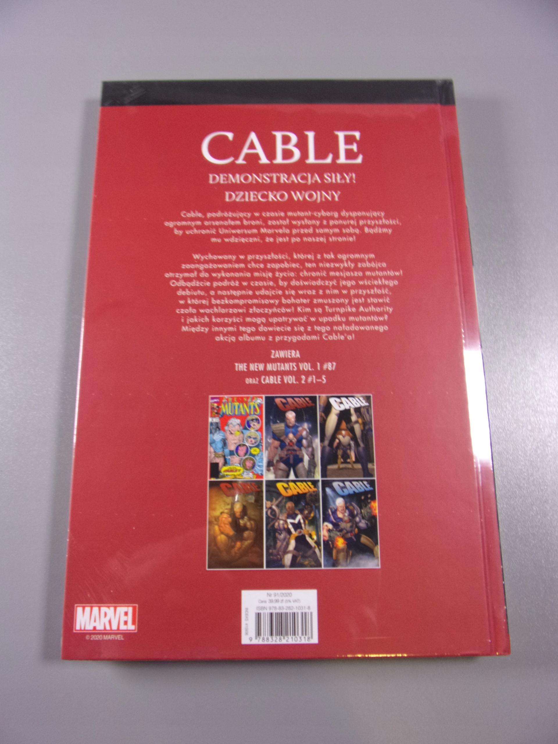SUPERBOHATEROWIE MARVELA 91. CABLE