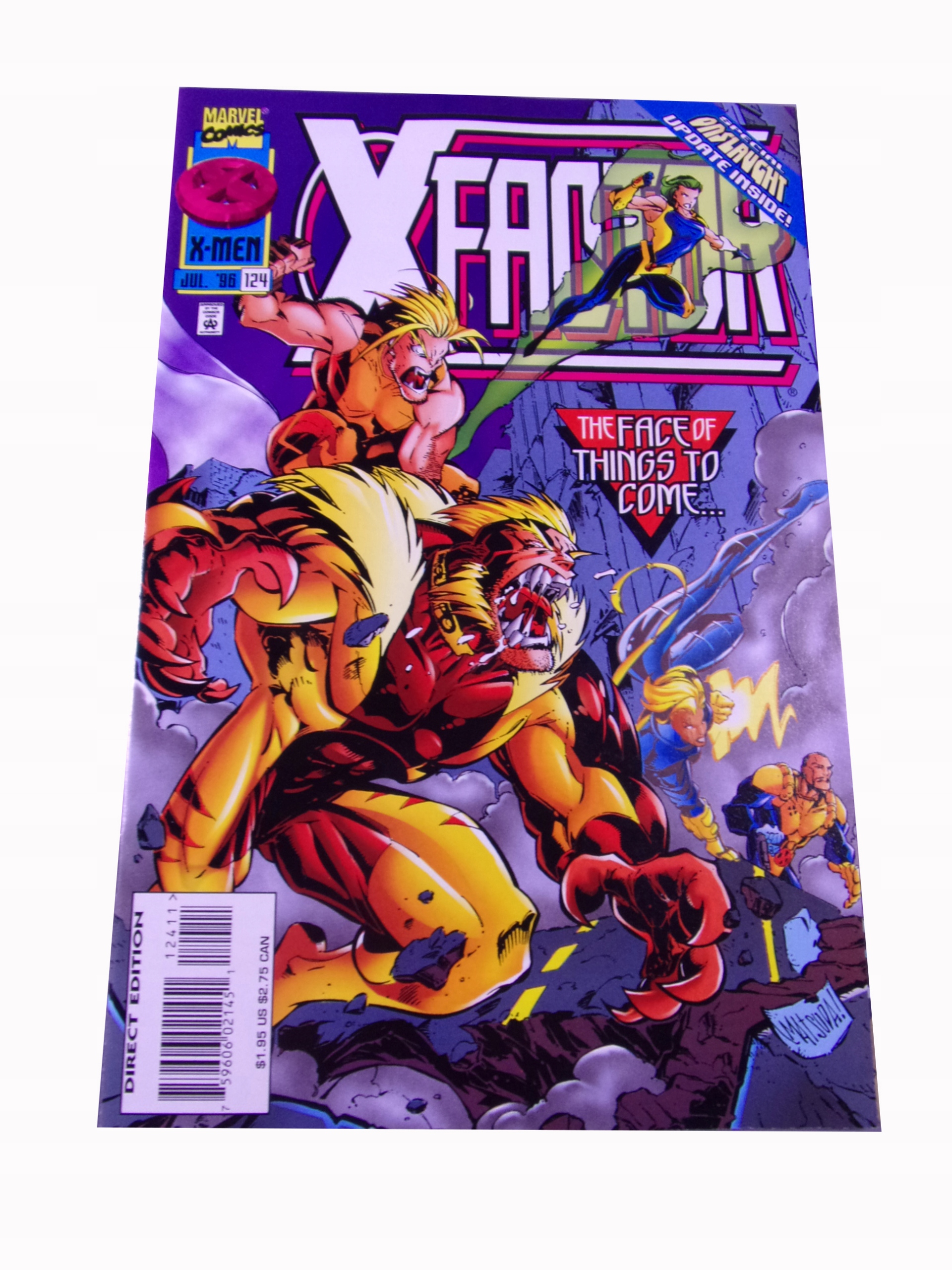 X-MEN X-FACTOR nr 124 7/1996 wydanie anglojęzyczne