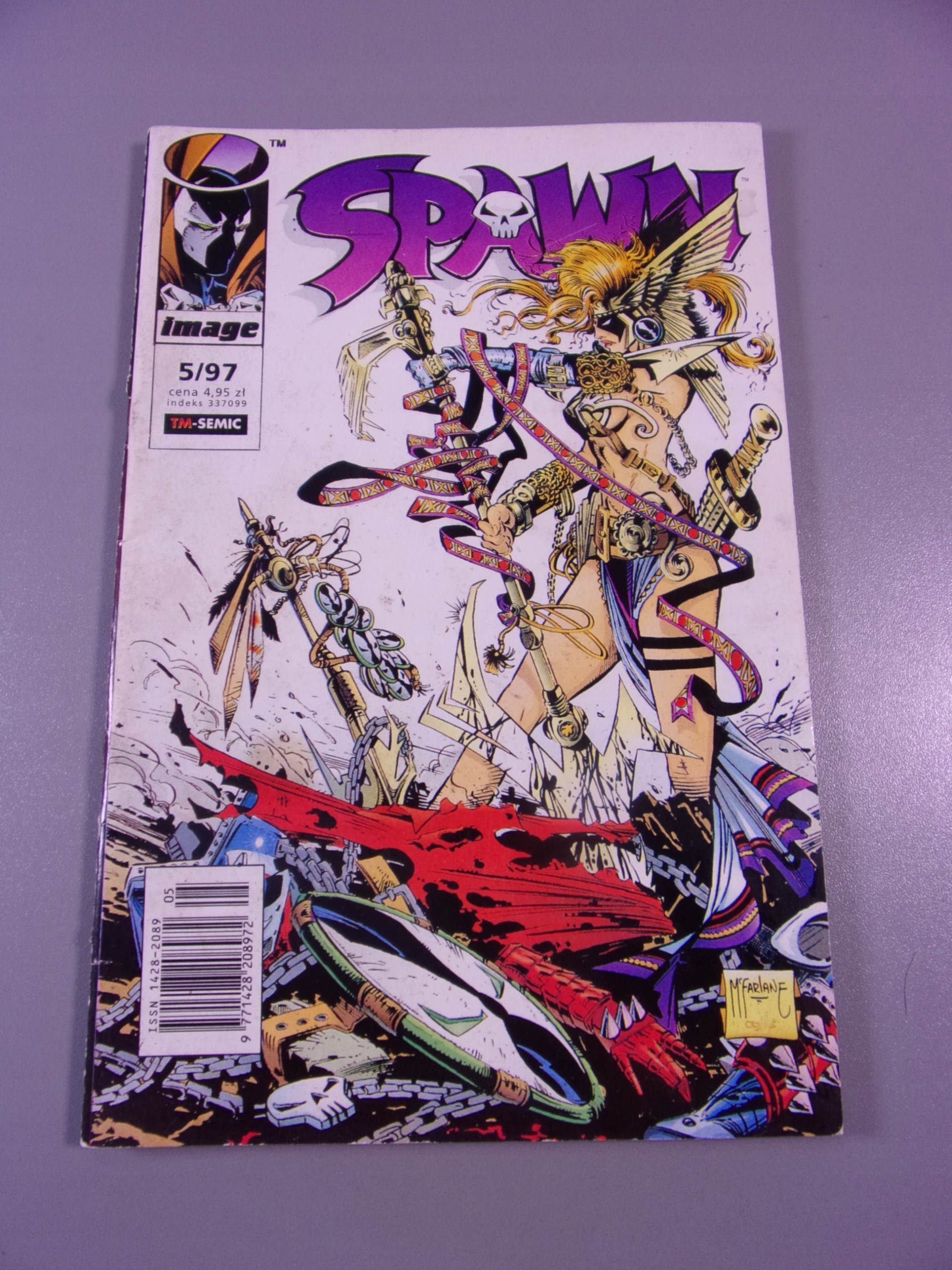 SPAWN #5 5/97 TM-Semic