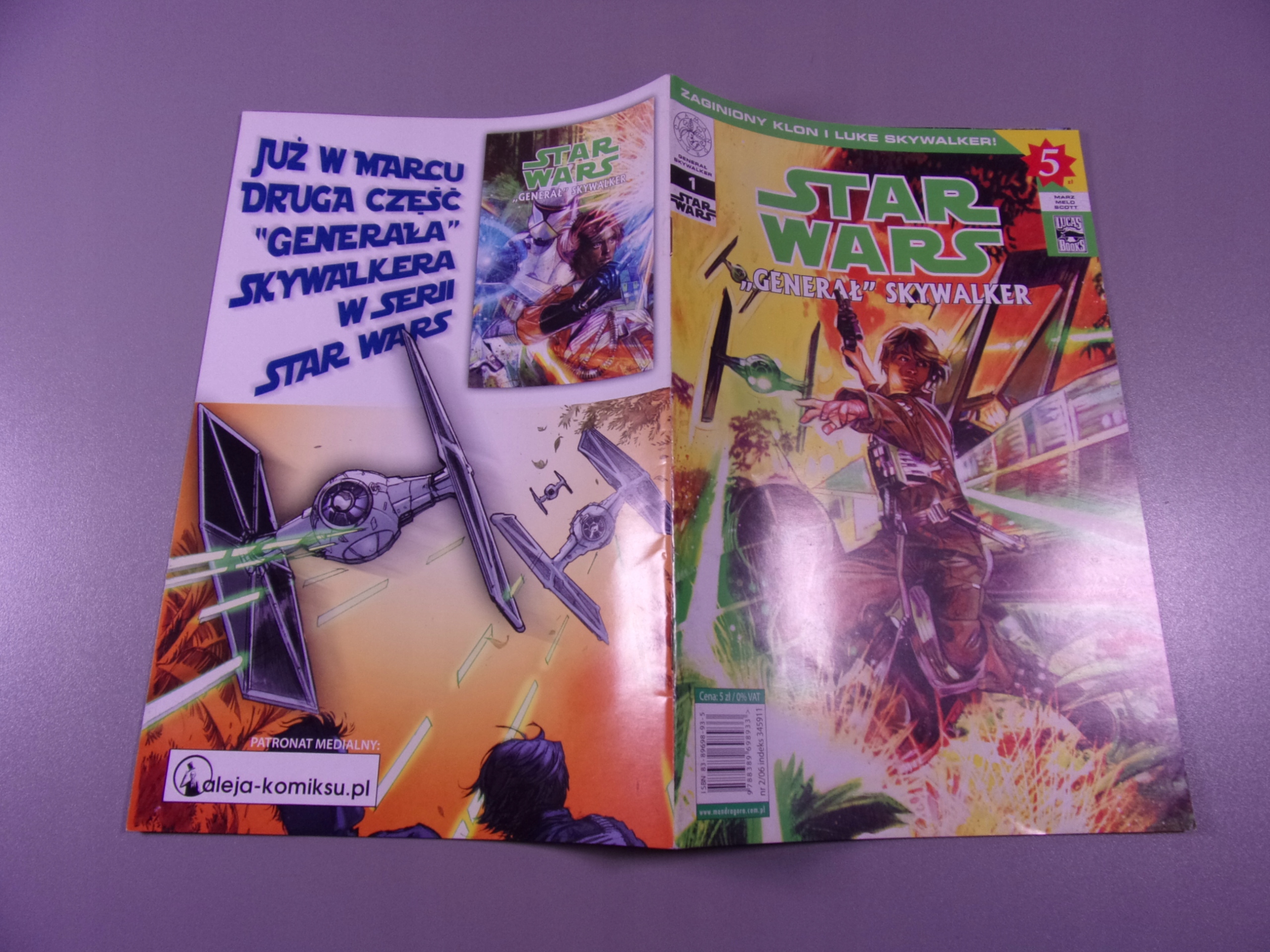 STAR WARS "GENERAŁ" SKYWALKER 1 2006 r. MANDRAGORA