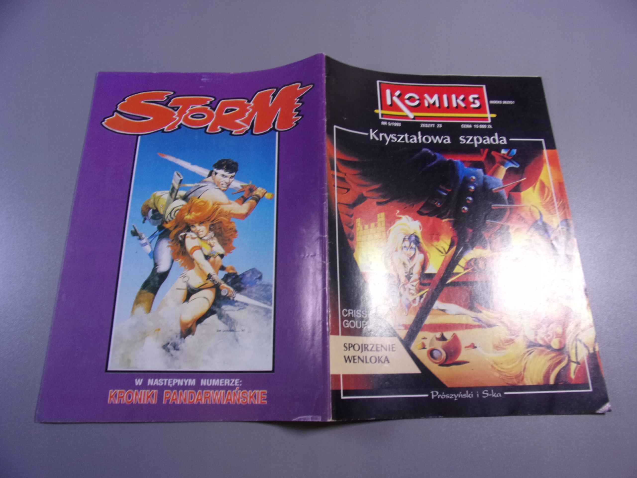 KOMIKS 5/1993 KRYSZTAŁOWA SZPADA