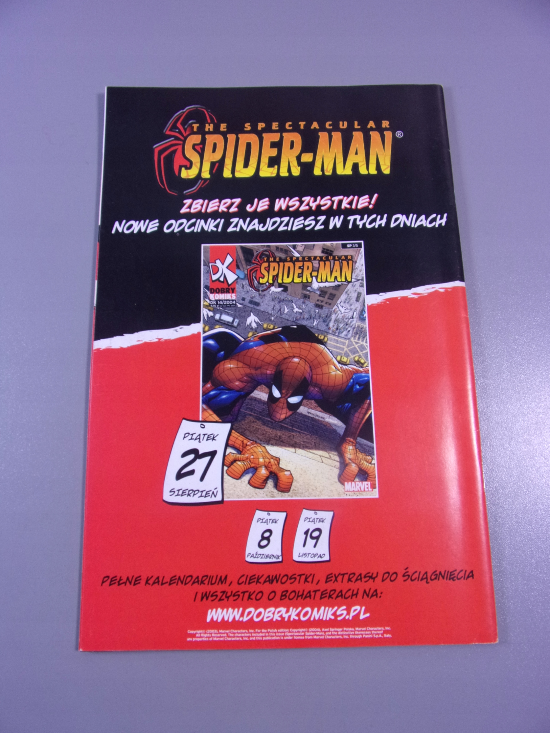 THE SPECTACULAR SPIDER-MAN 2/5 - DK 8/2004