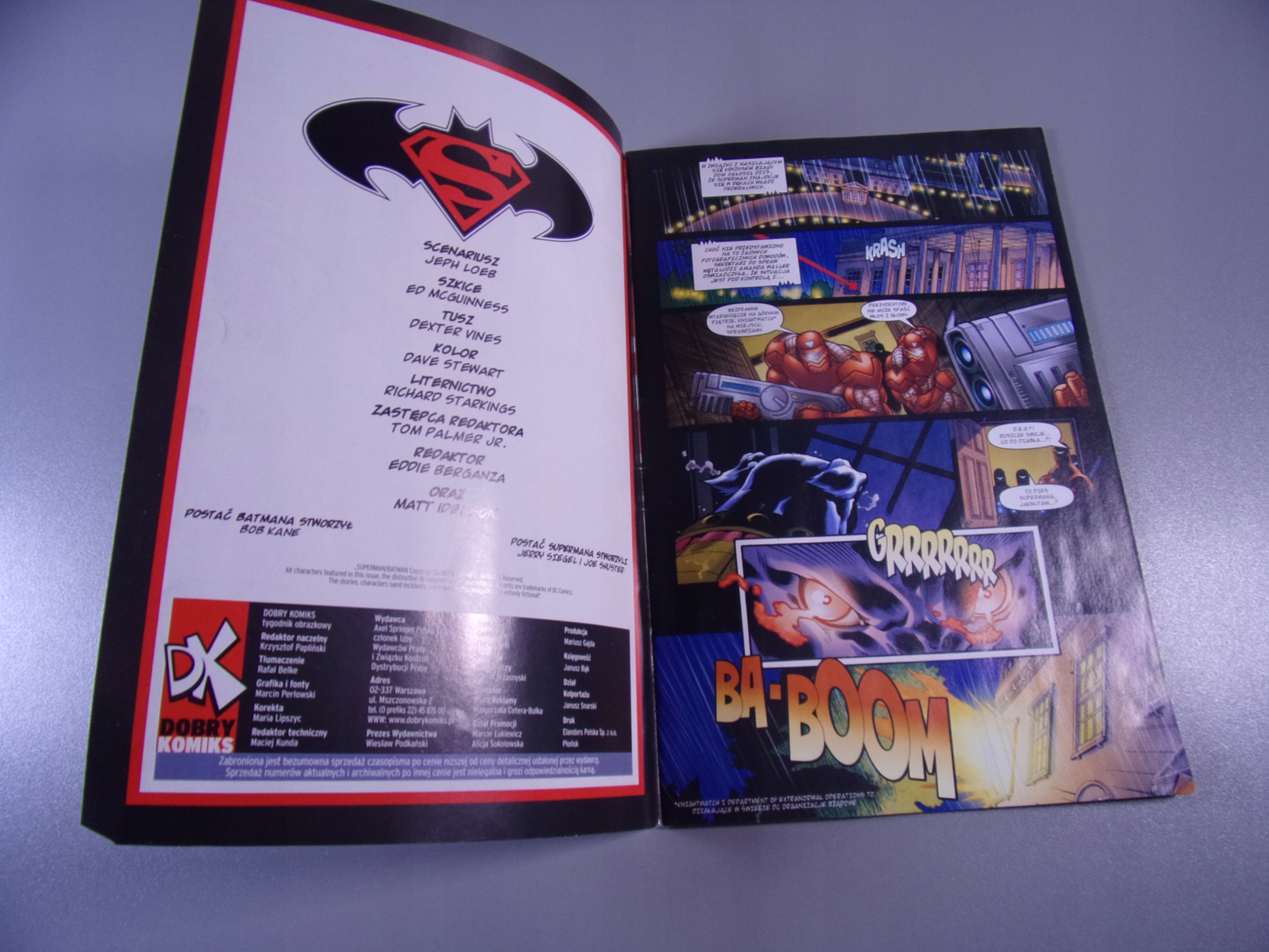 SUPERMAN BATMAN 3/3 - DK 8/2005