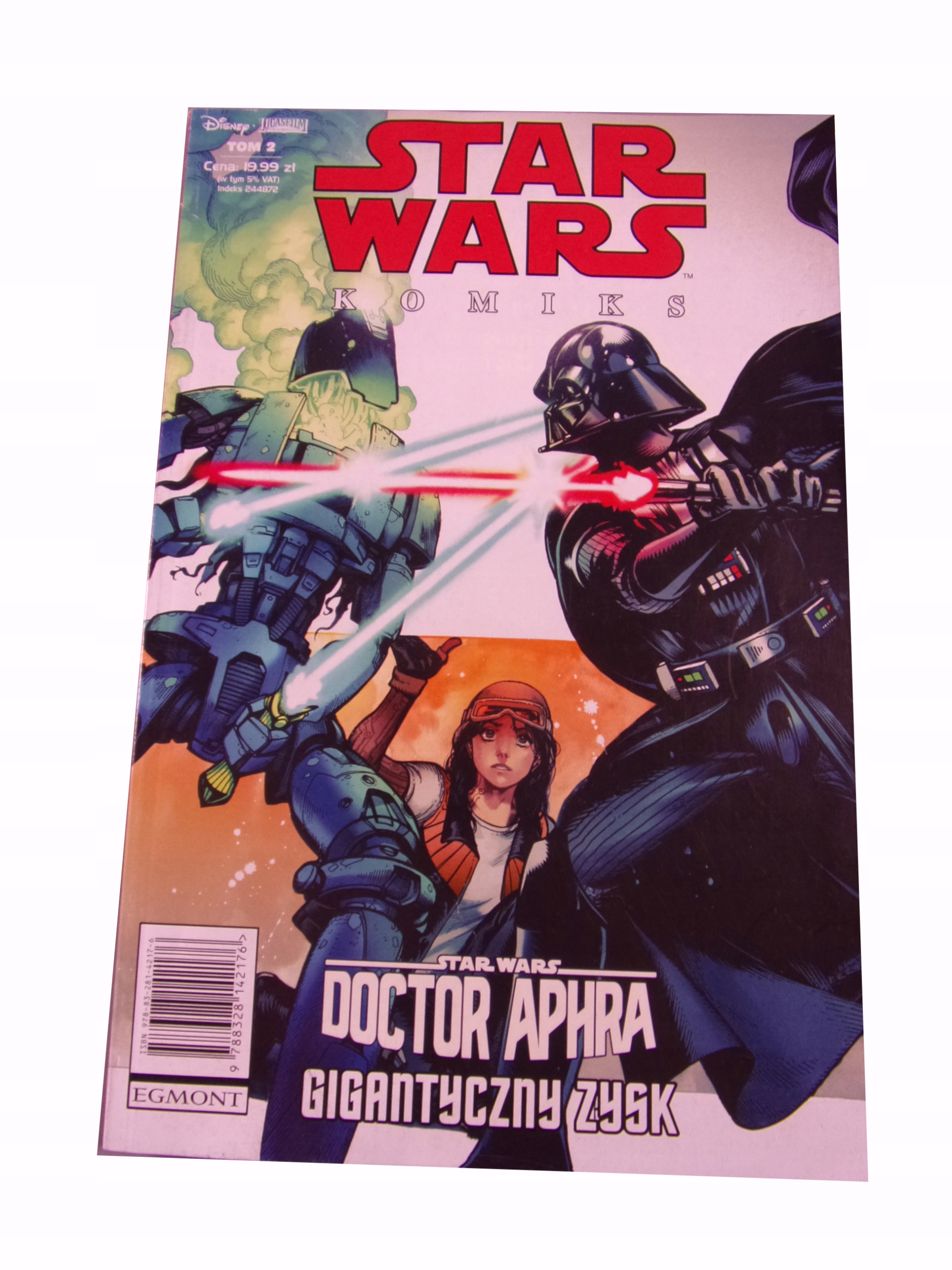 STAR WARS KOMIKS 2. DOCTOR APHRA GIGANTYCZNY ZYSK 2019 r.