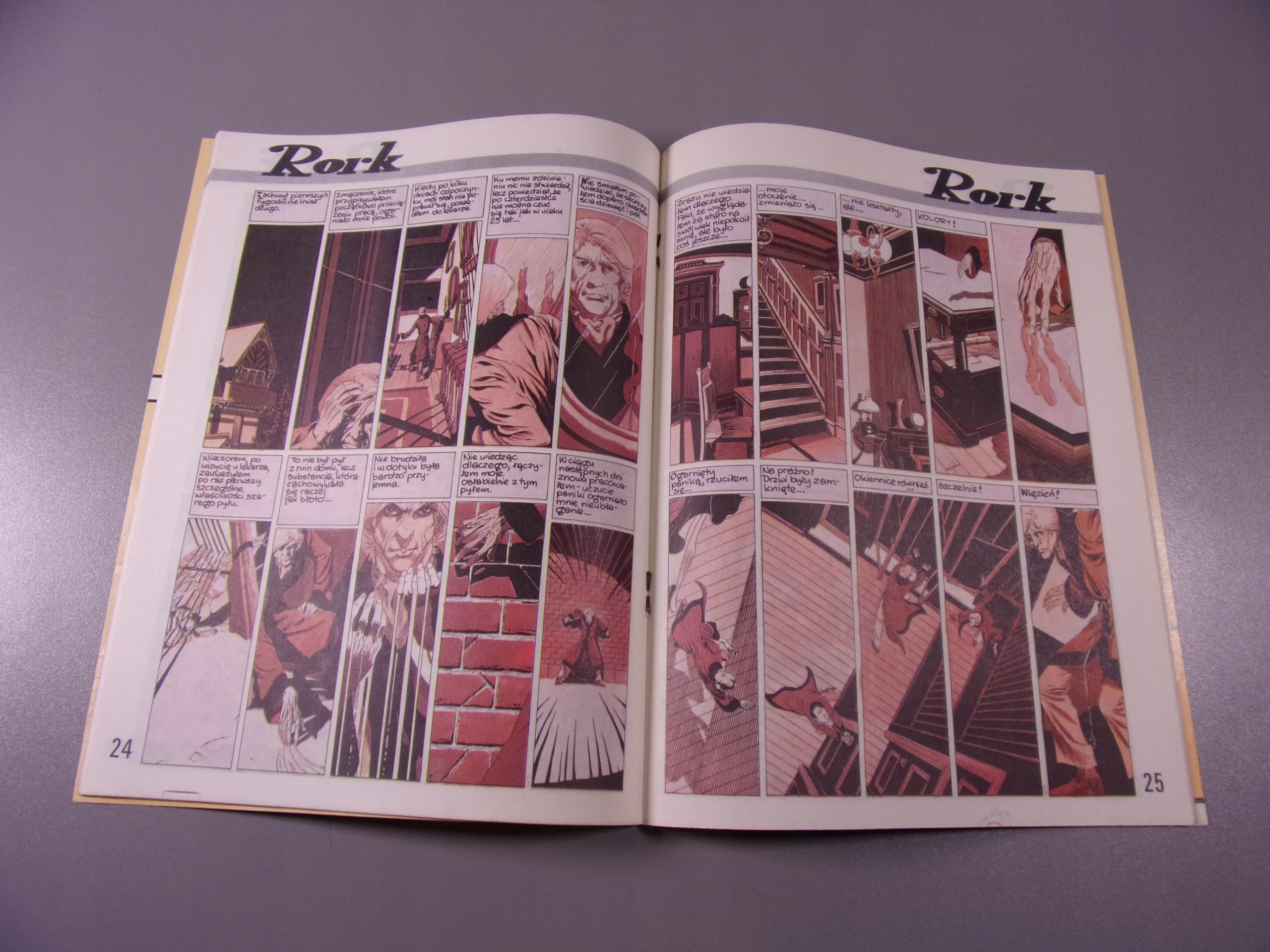 KOMIKS RORK PRZEJŚCIA 4/1989 r.
