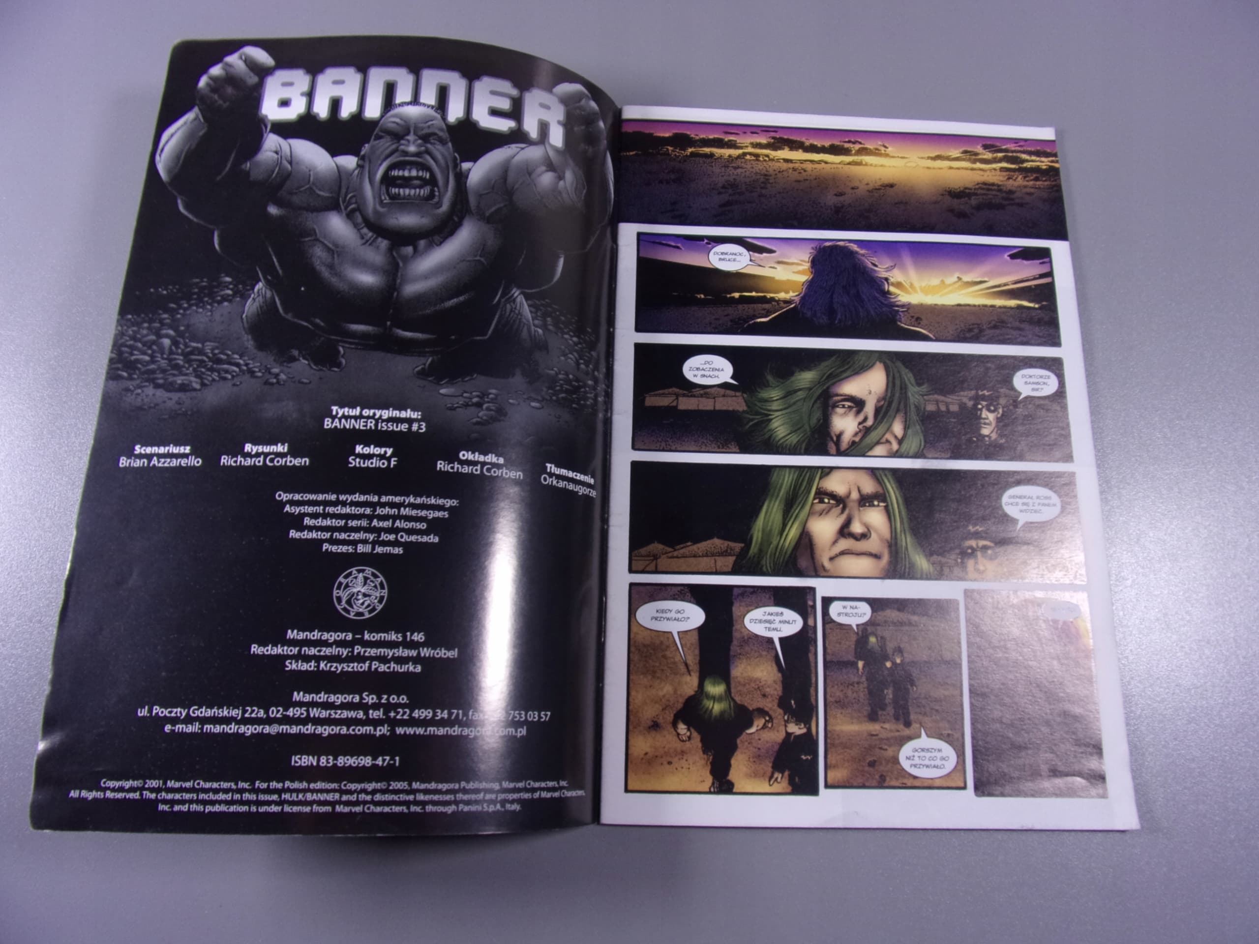 BANNER! #3 2005 r. MANDRAGORA