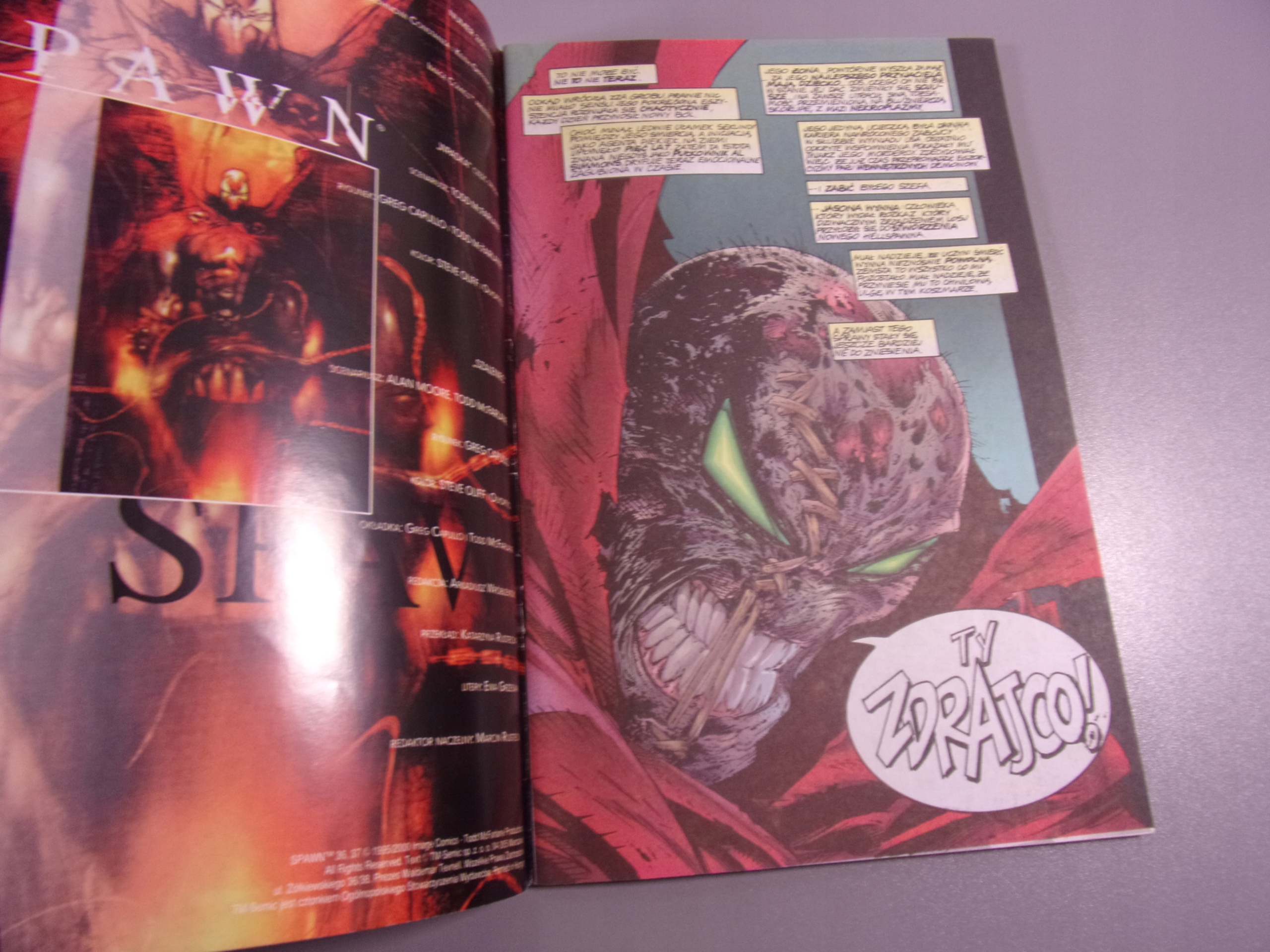 SPAWN #18 2/00 TM-Semic