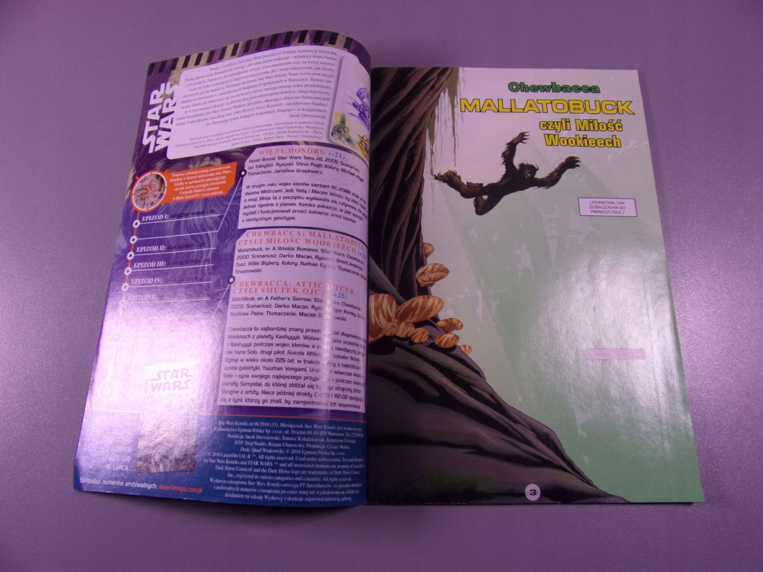 STAR WARS KOMIKS 6/2010