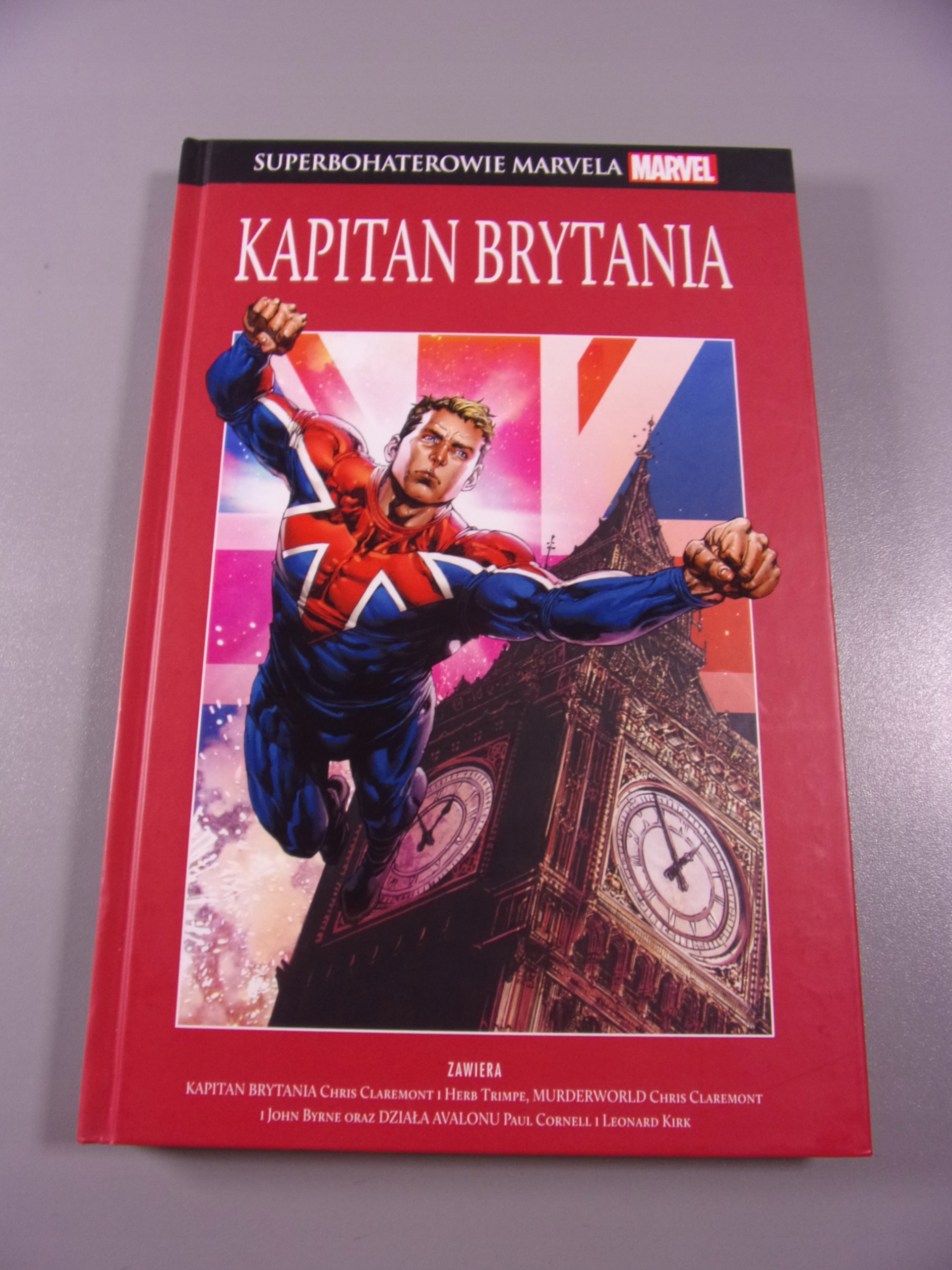 SUPERBOHATEROWIE MARVELA 45. KAPITAN BRYTANIA