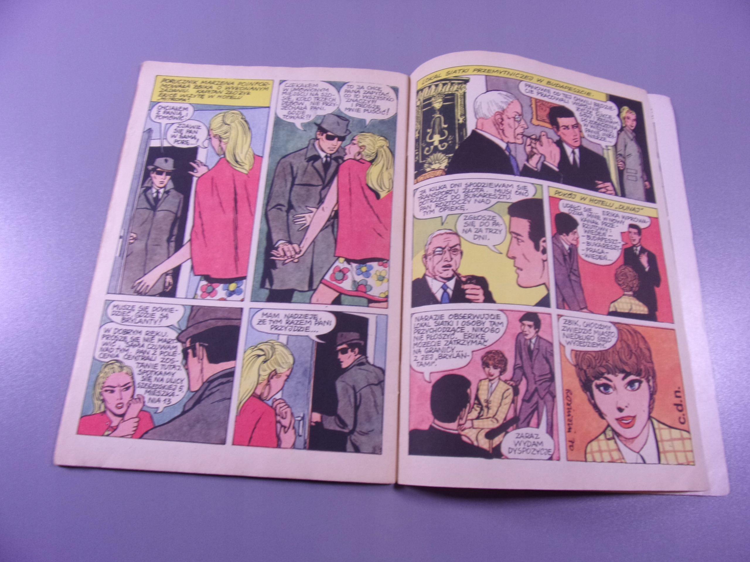 KAPITAN ŻBIK PODWÓJNY MAT wydanie I 1970 r.