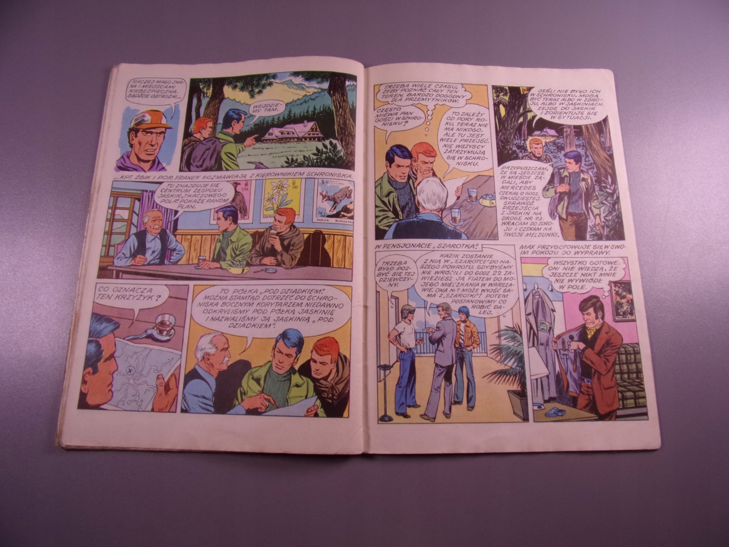 ŻBIK - JASKINIA ZBÓJCÓW wyd. I 1976 r.