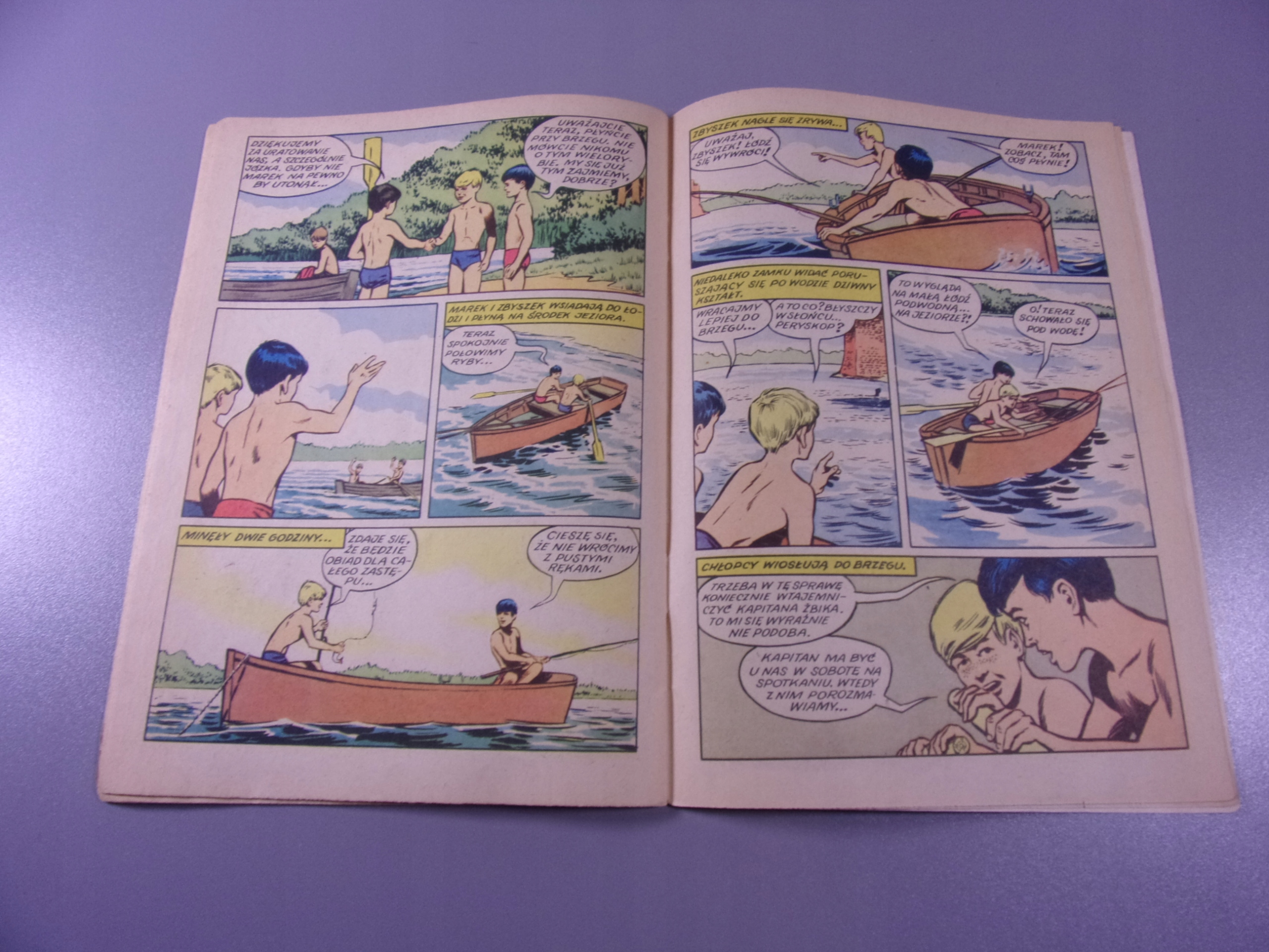 KAPITAN ŻBIK WIELORYB Z PERYSKOPEM wydanie I 1973 r.