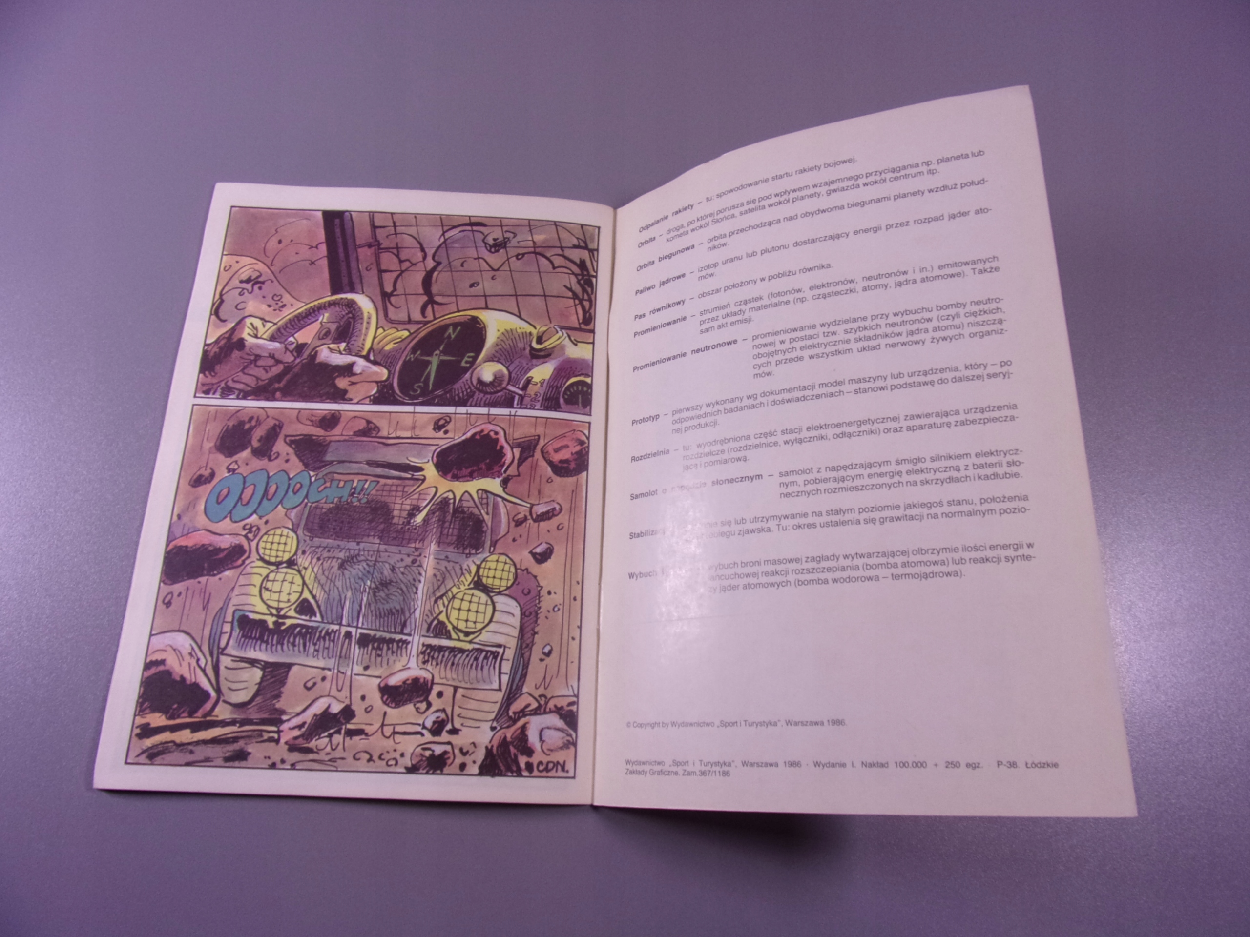 OSTATNIA PRZYSTAŃ cz. I 1986 r. wyd. I