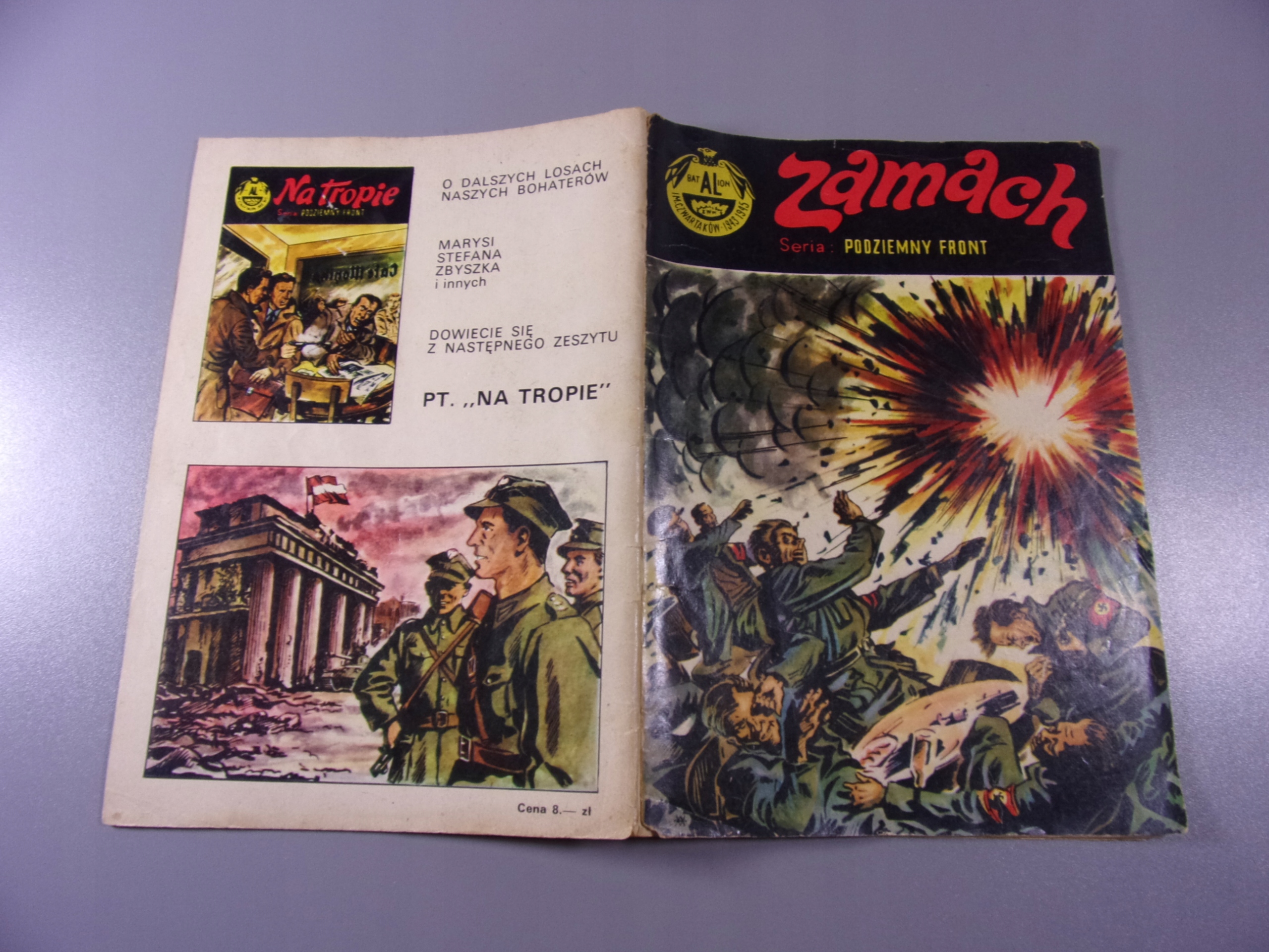 PODZIEMNY FRONT ZAMACH wyd. I 1969 r.